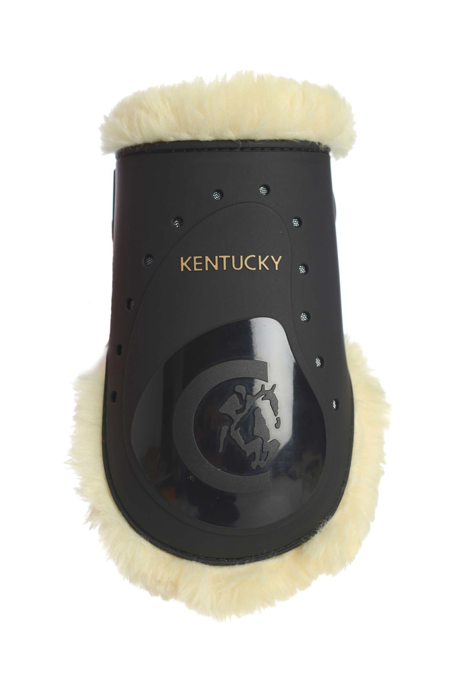 Kentucky Horsewear Elastische Kogelbeschermers met Schapenvacht Leg Protection & Hoof Protection for Horses