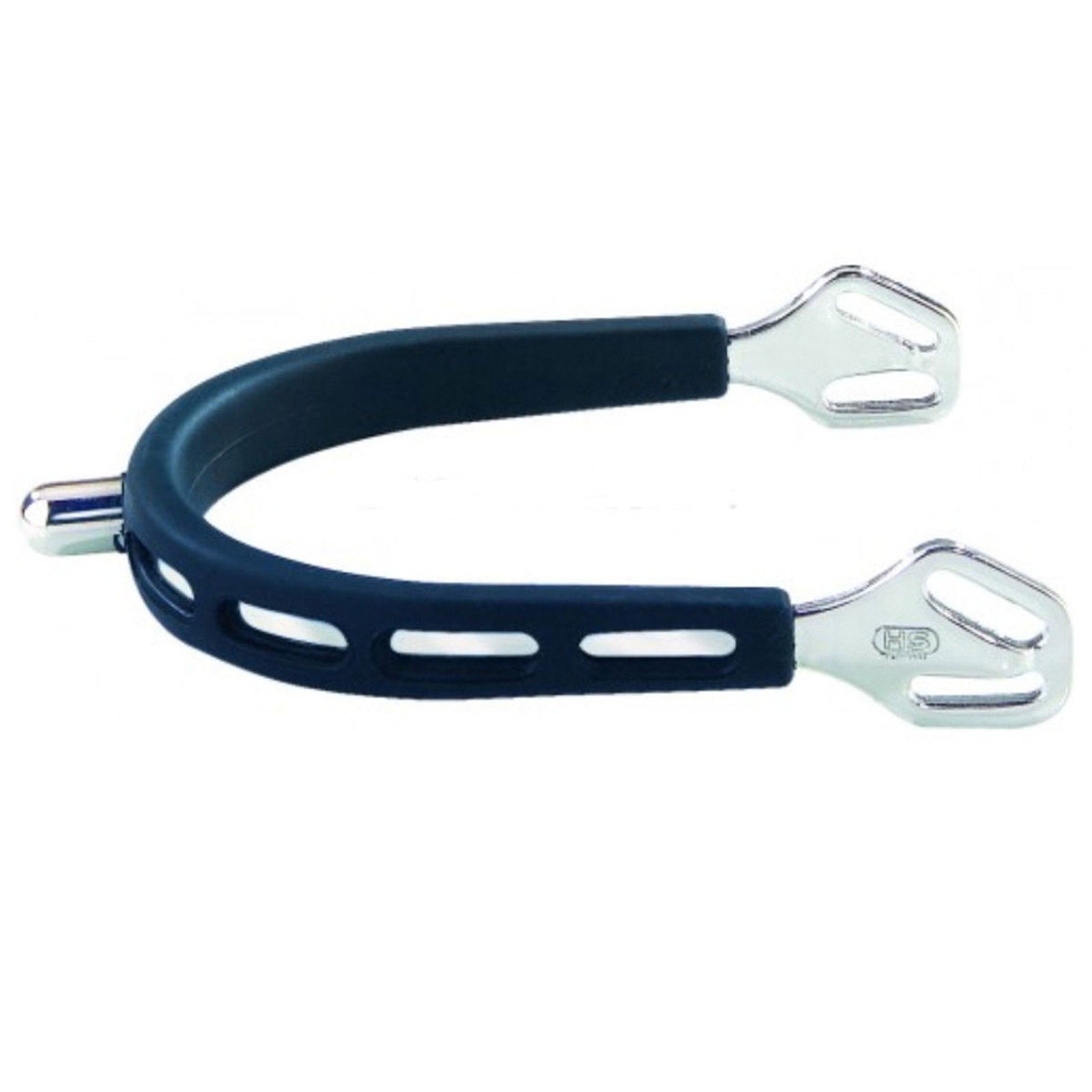 Sprenger Ultra Fit Extra Grip Sporen st.st. 20 mm Rond Zwart Zwepen