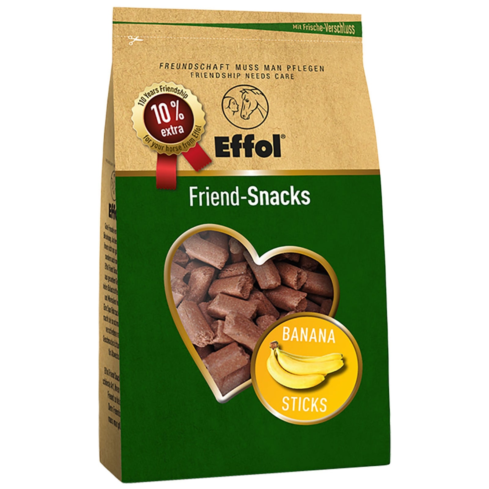 Effol Friend-Snacks Bananenstaafjes, 1,1 kg Horse Feed & Nutrition