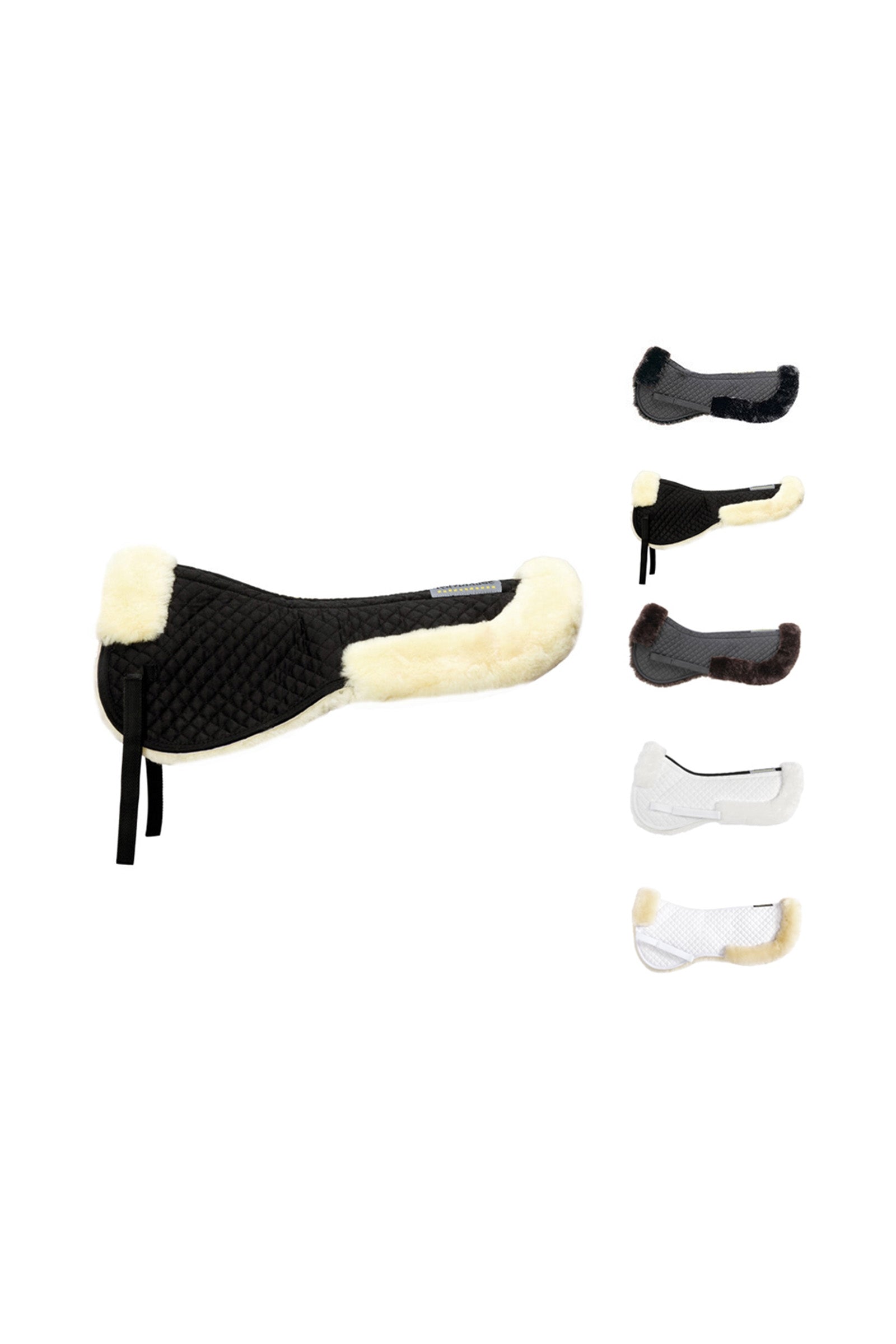 Kavalkade Zadelonderlegger met wol Zadeldekjes