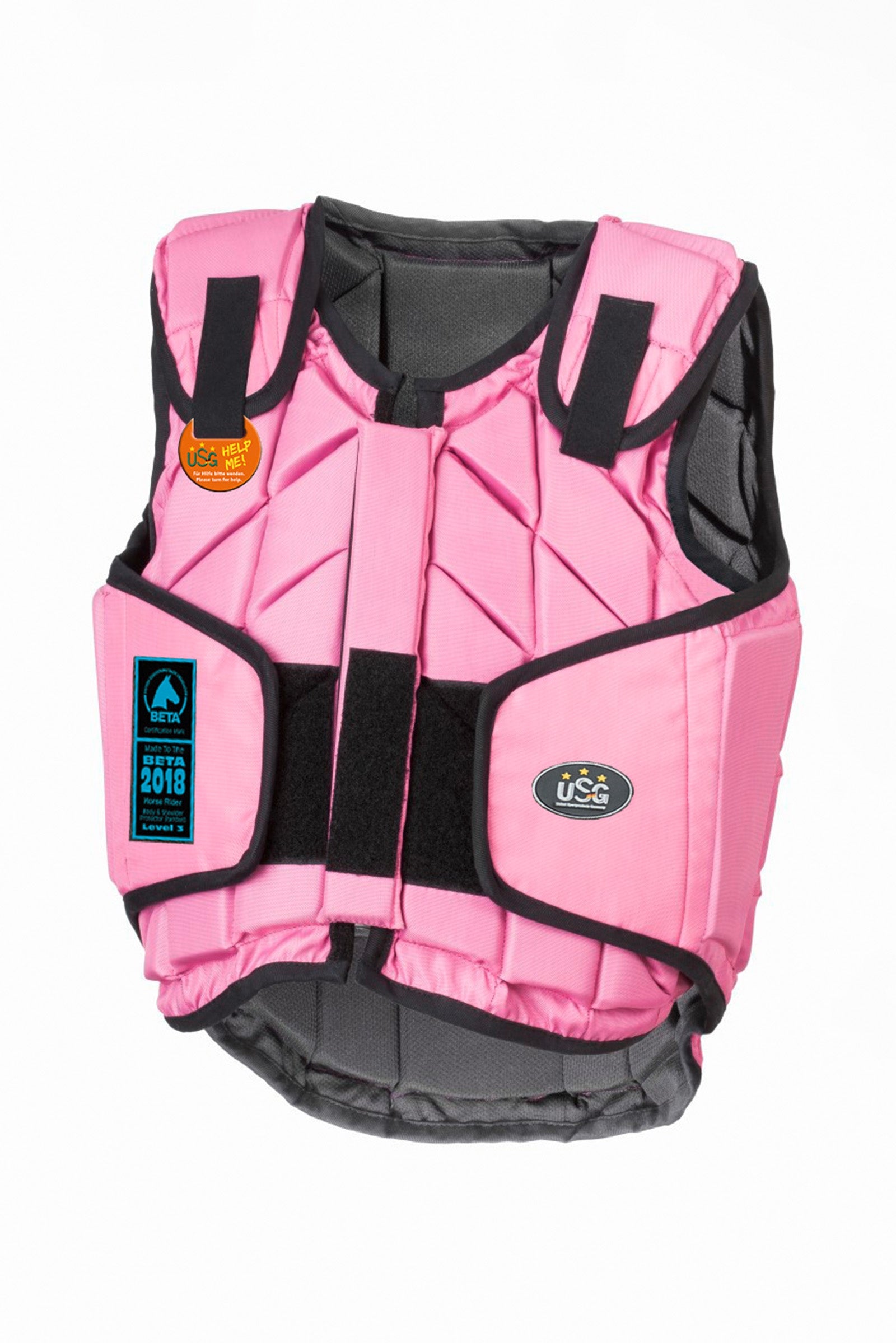 USG Bodyprotector Eco-Flexi, kinderen Paardrijcaps & Bodyprotectors