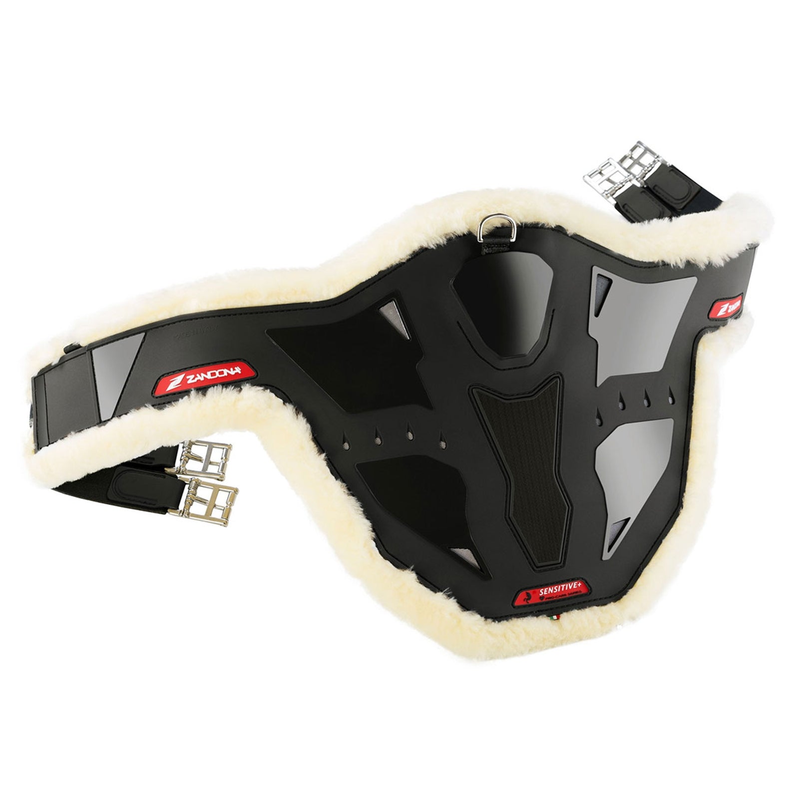Zandona Carbon Air Sensitive+ Singel met noppenbescherming Zadels & Singels
