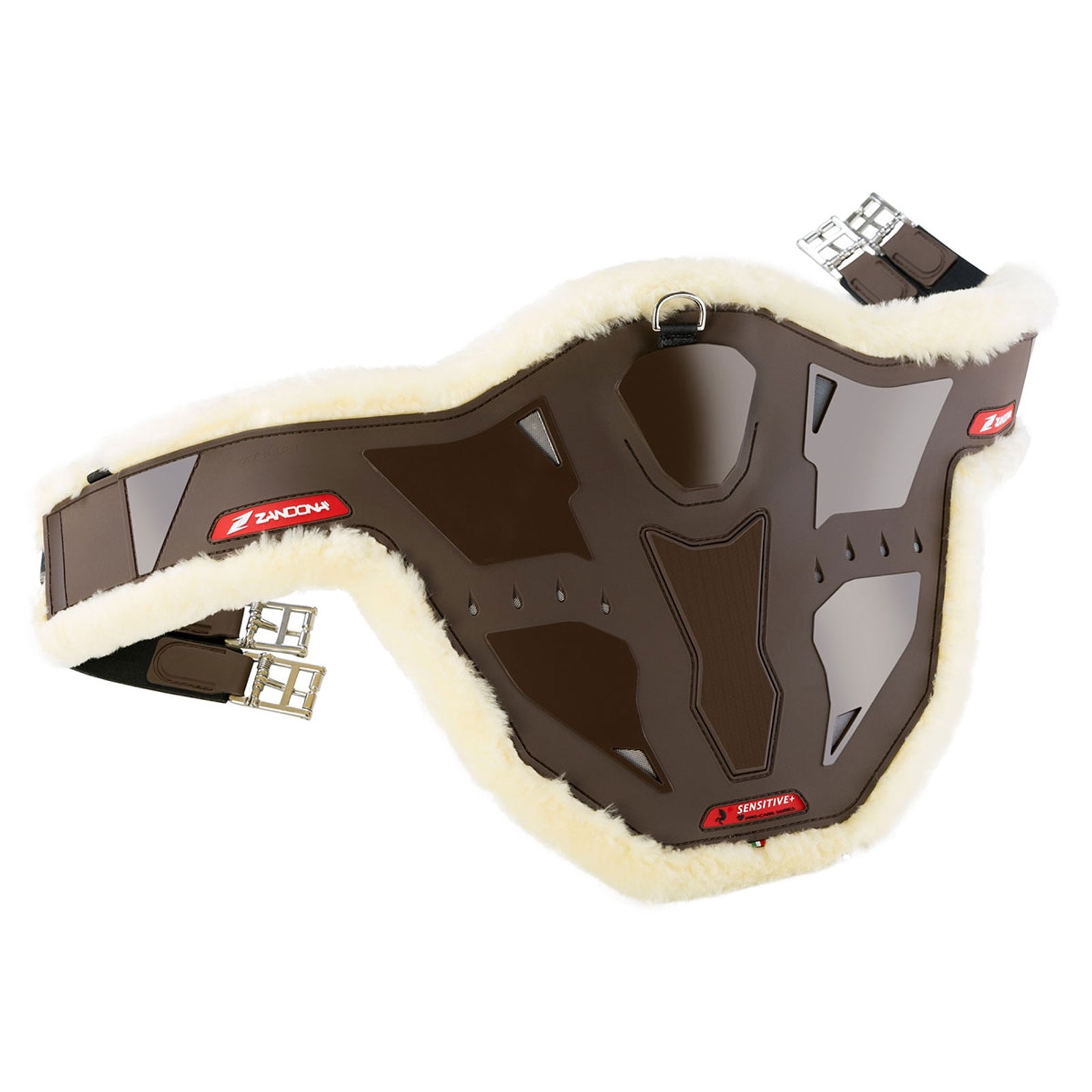 Zandona Carbon Air Sensitive+ Singel met noppenbescherming Zadels & Singels