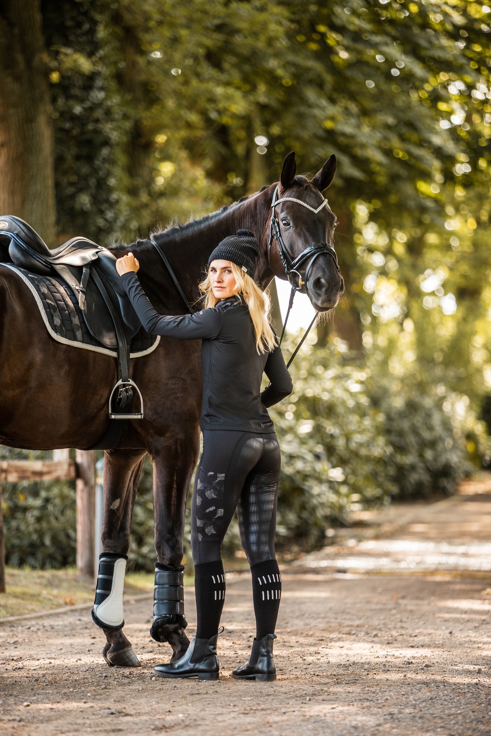 Horze Reflective Riding Socks Socks