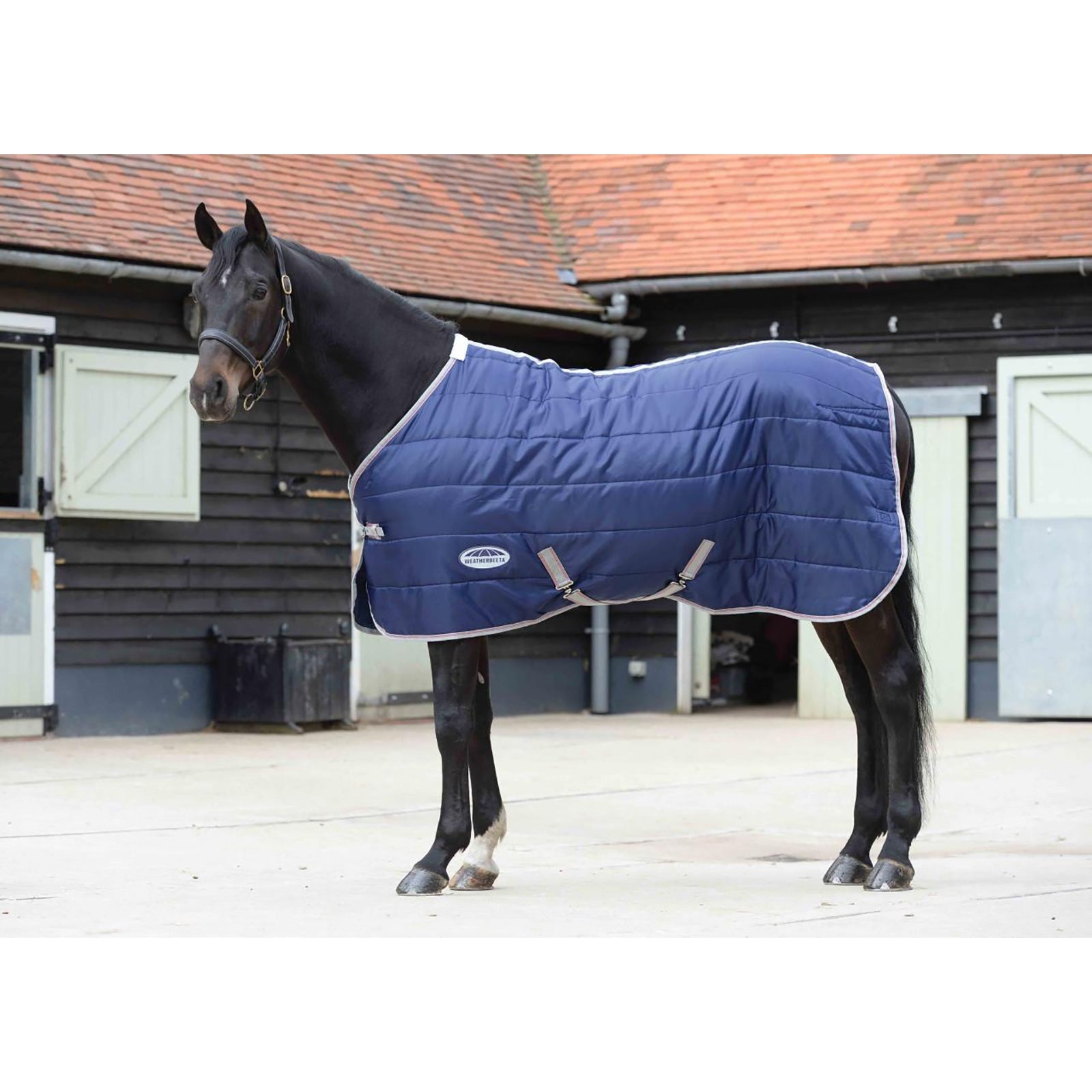 Weatherbeeta WeatherBeeta ComFiTec staldeken met kanaalstiksel, 110 g Paardendekens