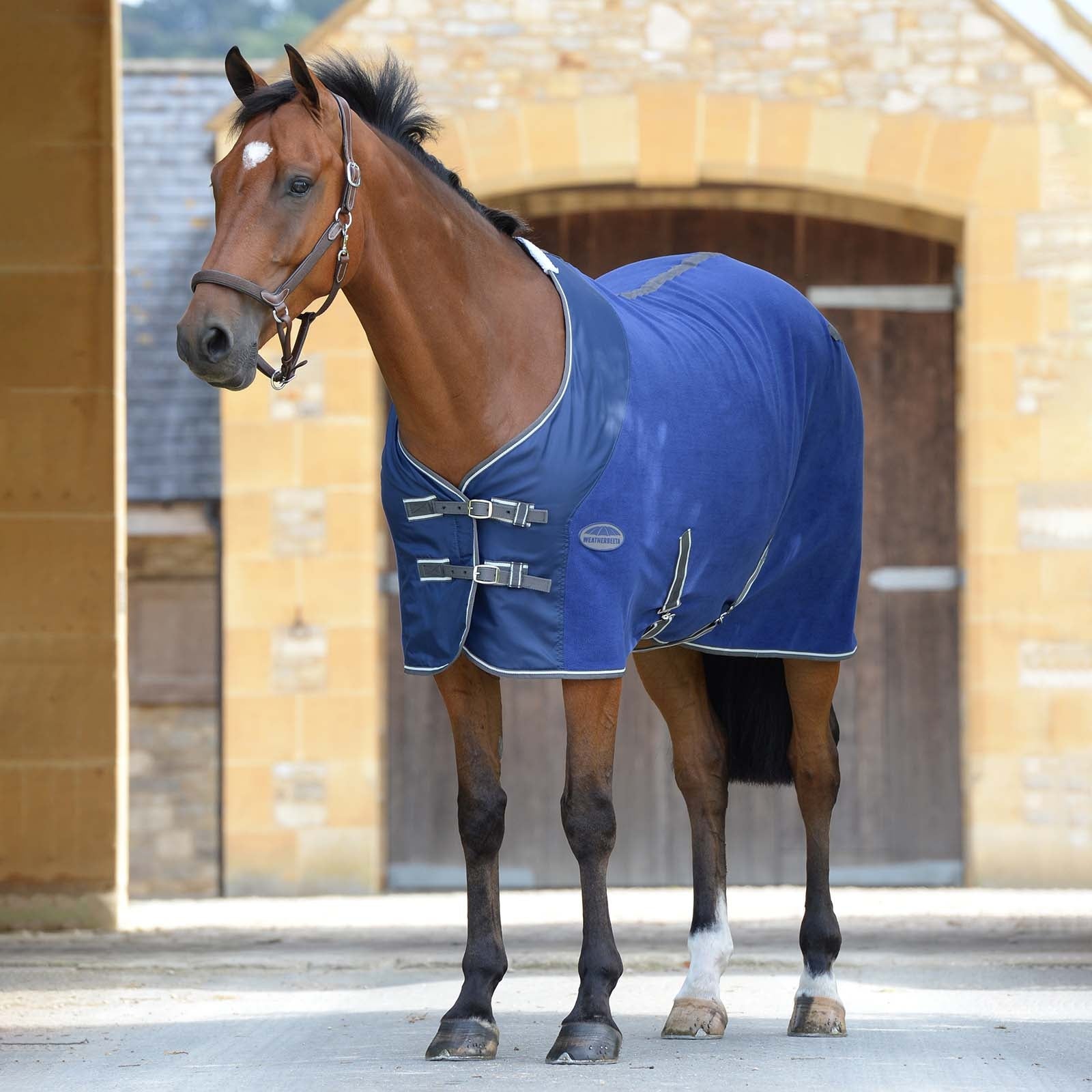 Weatherbeeta Fleece Zweetdeken Standaard hals Paardendekens