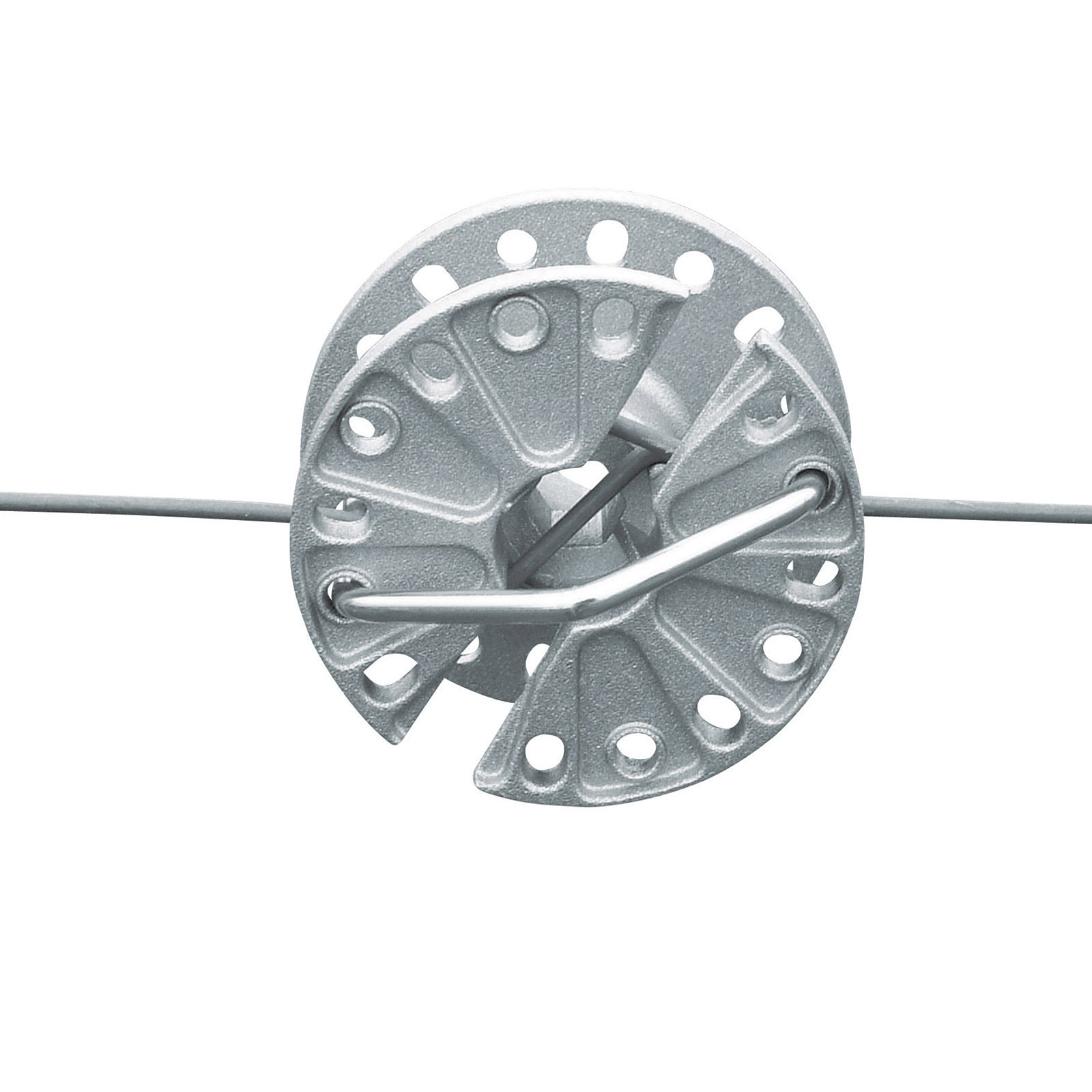 Kerbl Tussendraadspanner aluminium compleet + beugel Schrikdraad benodigdheden