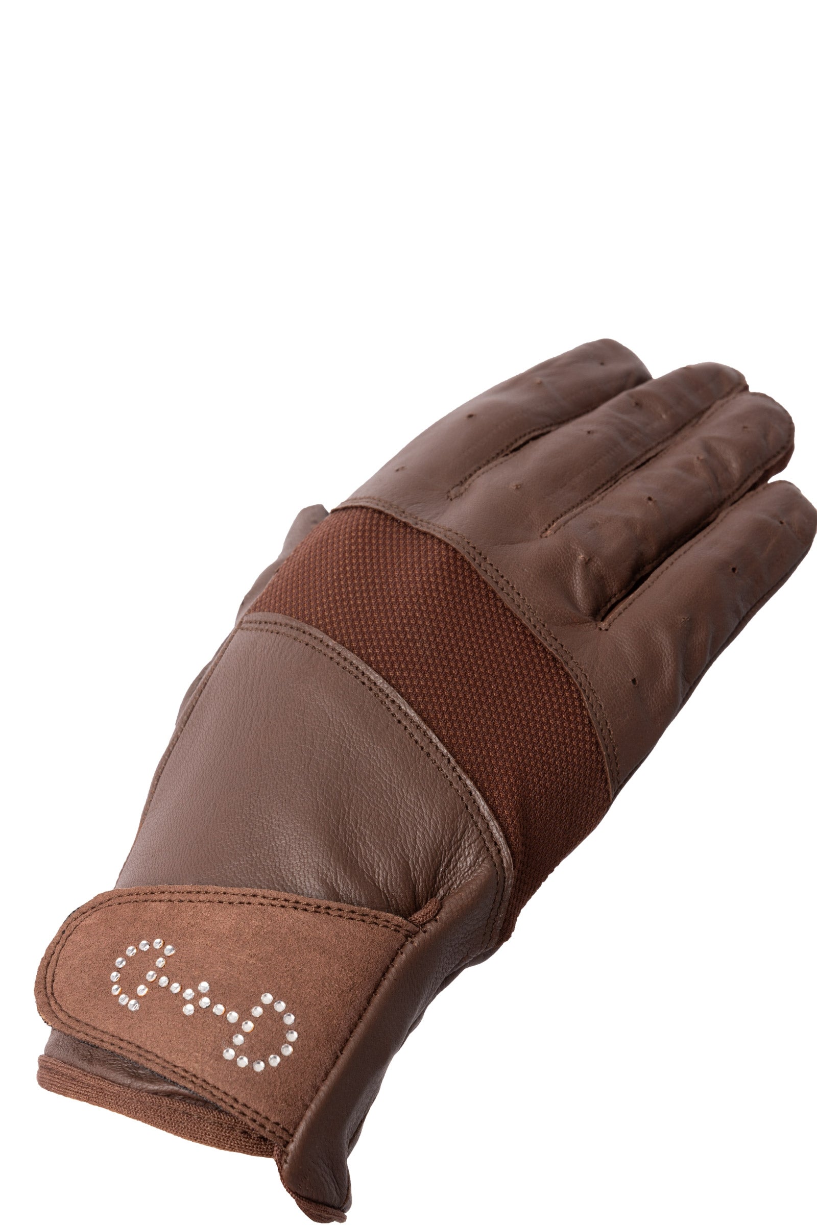 Horze Women's Leather Mesh Riding Gloves Riding Gloves