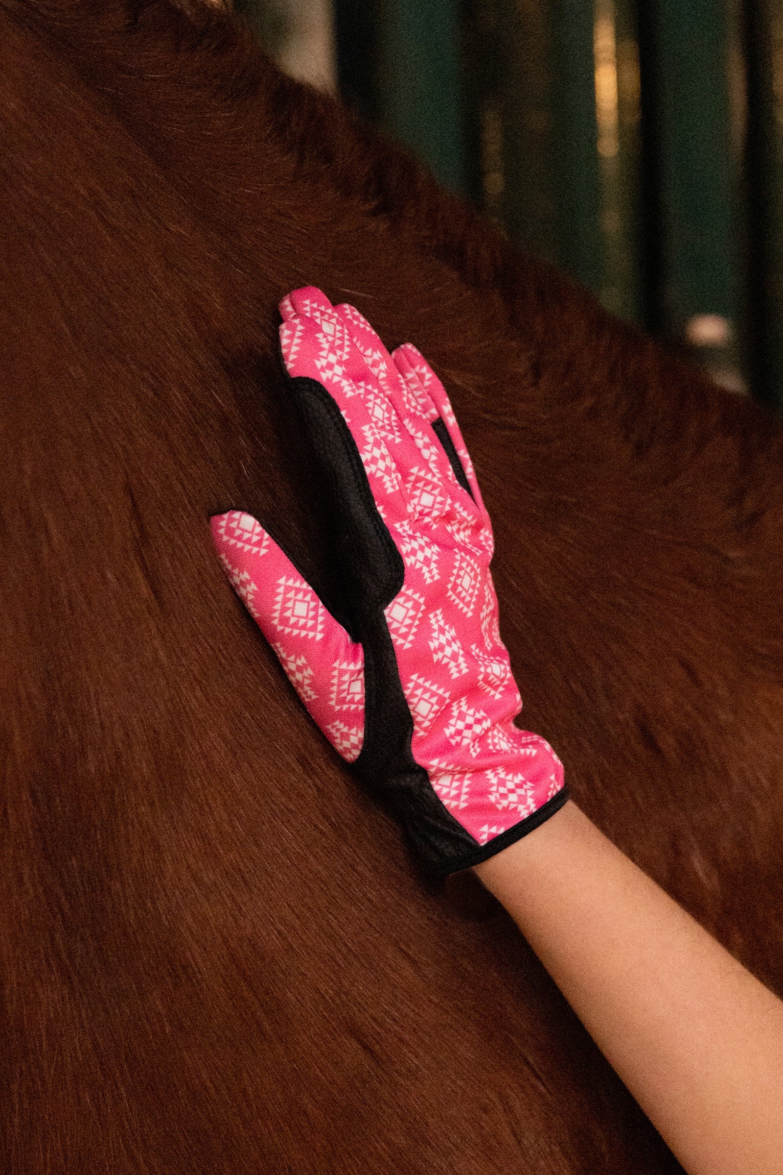 Horze Nascha Kids' Summer Riding Gloves Kids Apparel