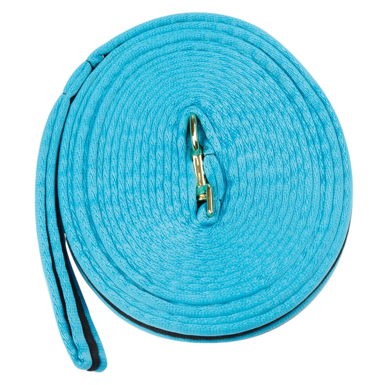 Kincade Brights Tweekleurige Gevoerde Longeerlijn 8 m Longeren & Longeerhulp