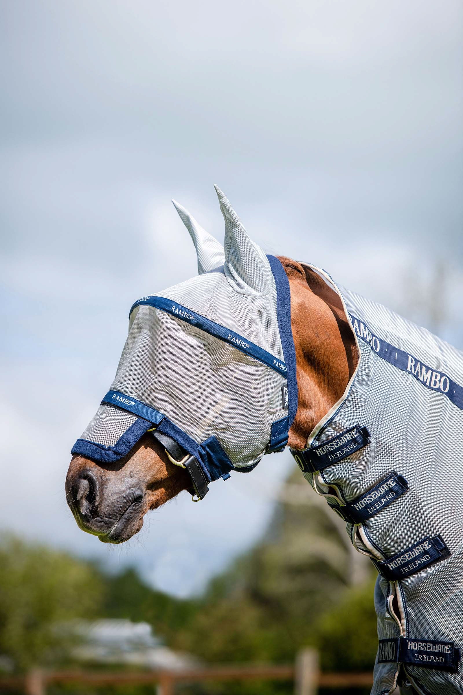 Horseware Rambo Flymask Antifly Protection for Horses