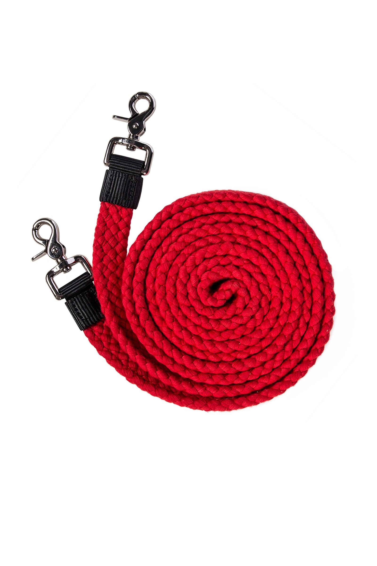 F.R.A. Freedom Riding Articles Gabi Plat geweven katoenen teugels 25 mm, met clips 300 cm Hoofdstellen & Teugels