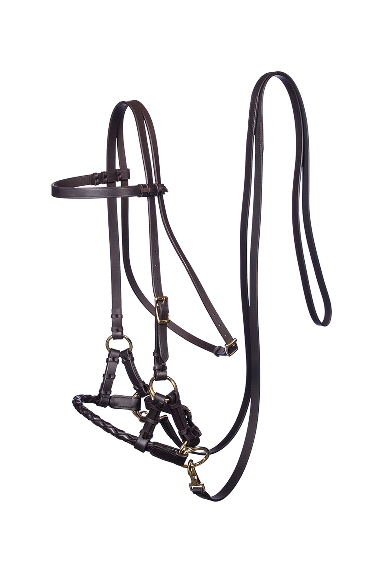 F.R.A. Freedom Riding Articles Pariba Sidepull (System 3) Woven Noseband, w/reins Bridles & Reins