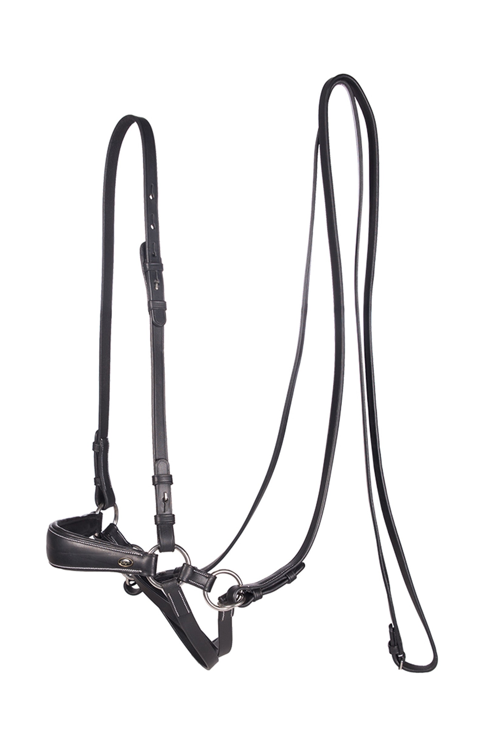 F.R.A. Freedom Riding Articles Lami Bitless Bridle (System 4) w/ Reins & Studhook Connect Bridles & Reins