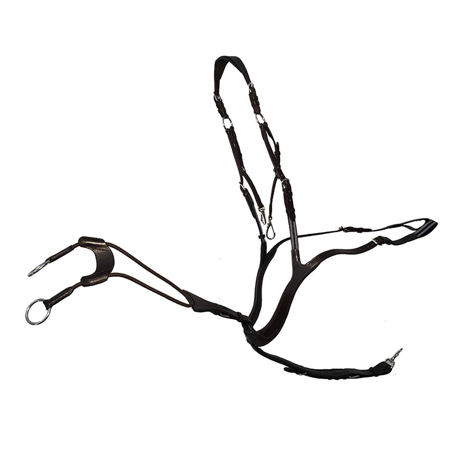 Kavalkade Caya 5-punts anatomisch borsttuig Hoofdstellen & Teugels