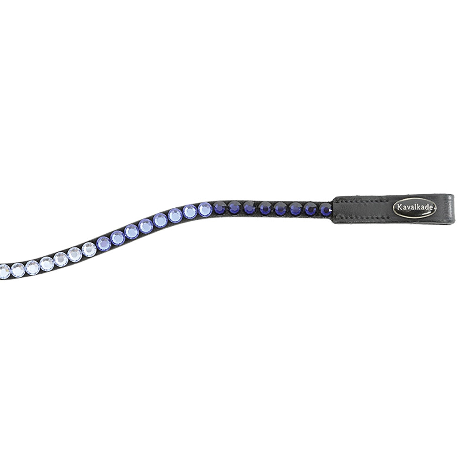 Kavalkade Delight Frontriem, klein, met blauwe strass steentjes Hoofdstellen & Teugels