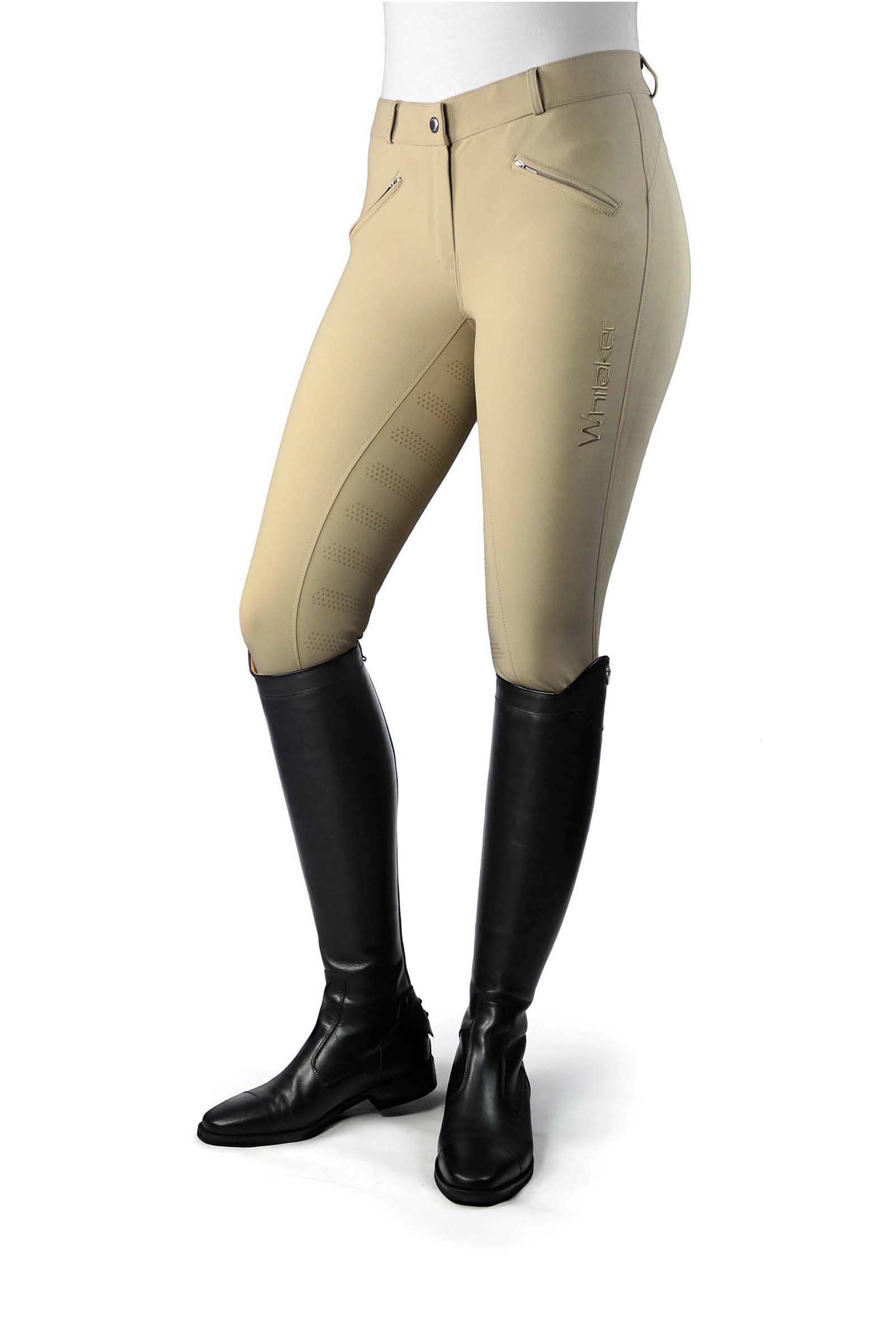 John Whitaker JW Miami Rijbroek met siliconen, dames Womens Breeches