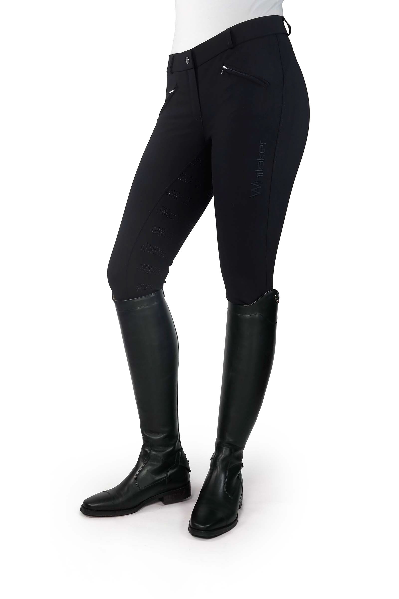 John Whitaker JW Miami Rijbroek met siliconen, dames Womens Breeches