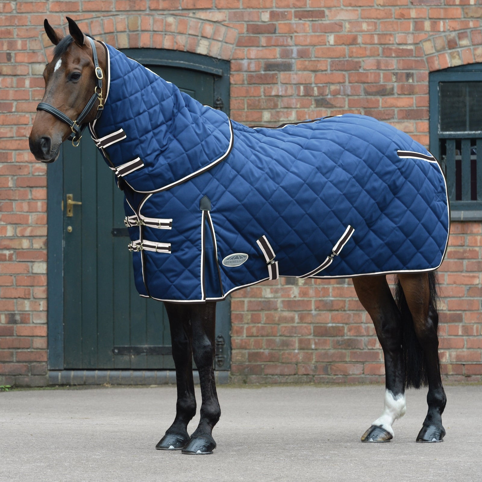 Weatherbeeta Comfitec 1000D Ruitgestikt Medium, afneembare hals Paardendekens