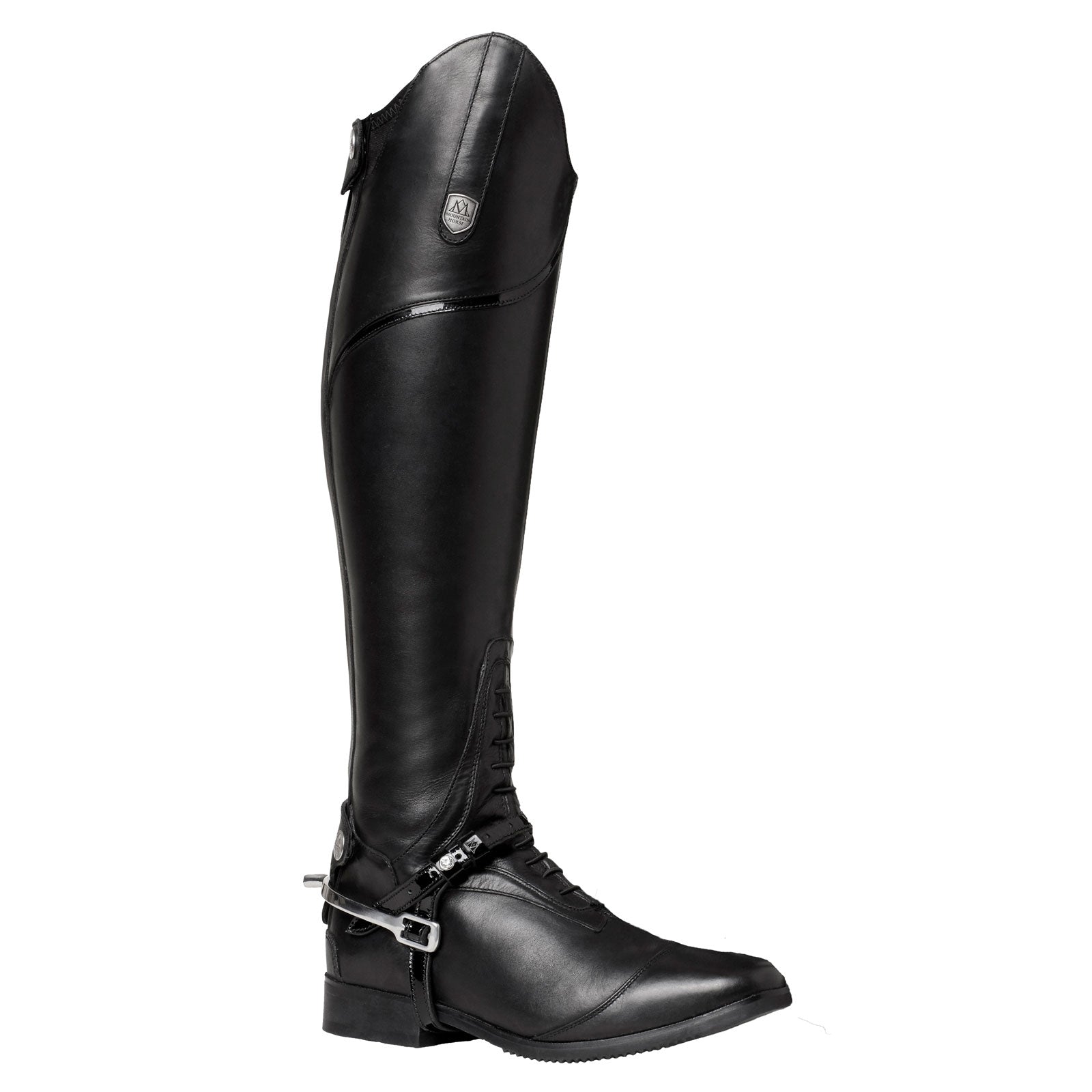 Mountain Horse Jubilé patent spurstraps Riding Whips, Crops & Spurs