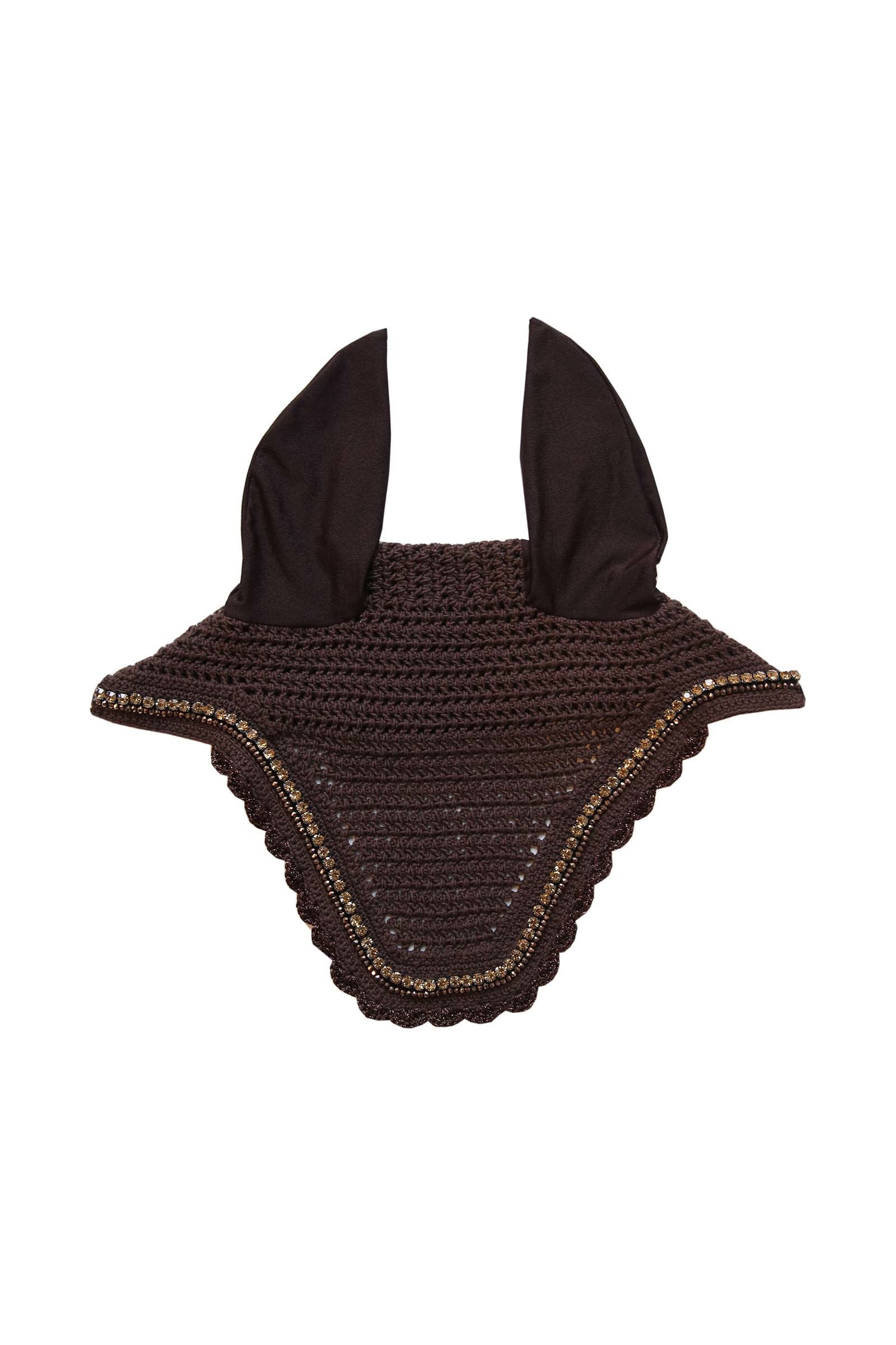 Kentucky Horsewear Oornetje Wellington stone & pearl Soundless Zadeldekjes