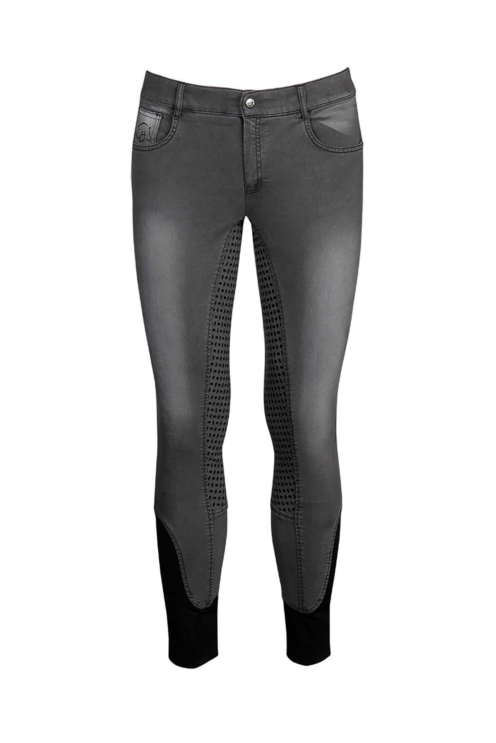 Harry's Horse Children's Breeches Liciano Denim Full Grip Kinder paardrijkleding