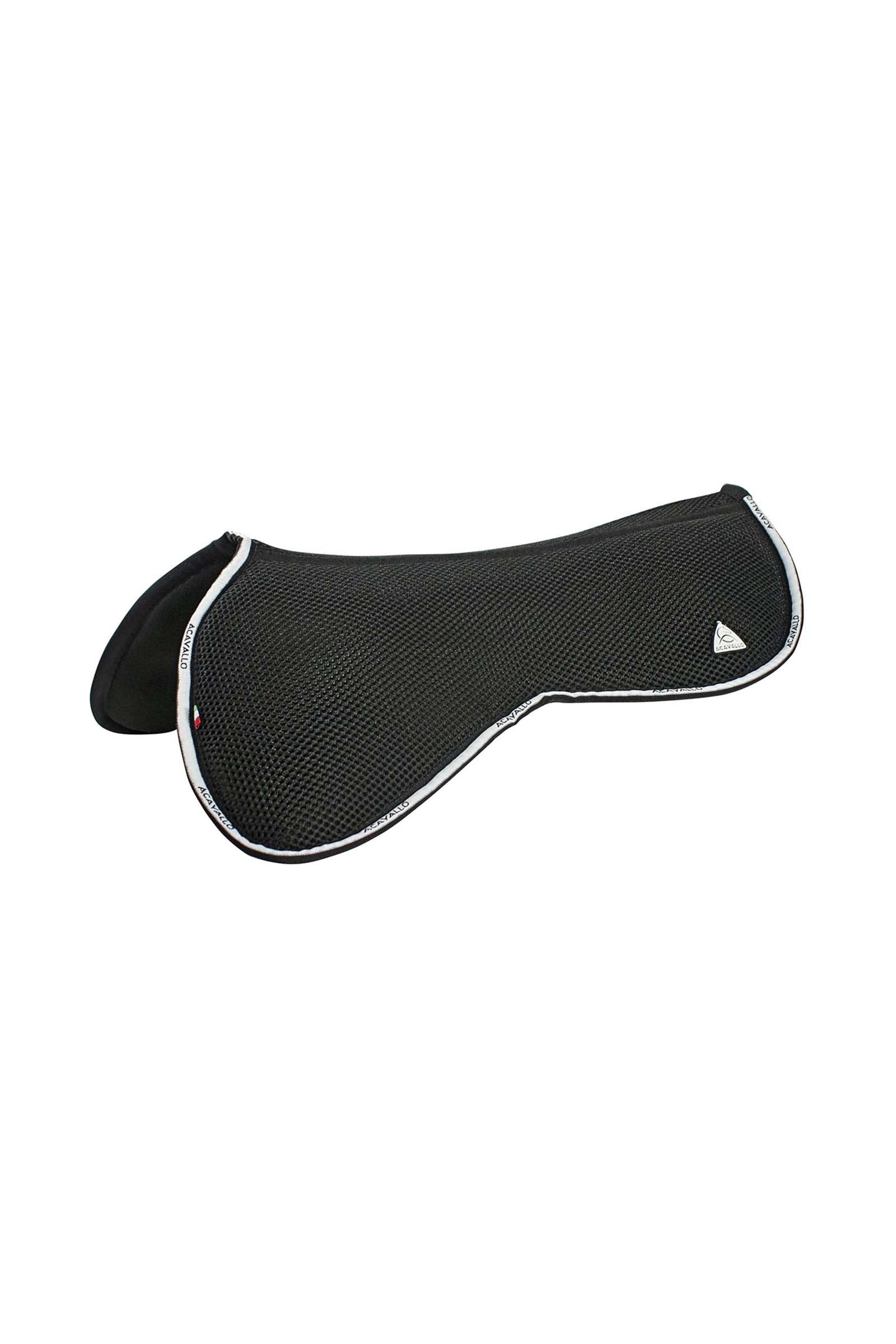 Acavallo Withers Free Double Face 3D Spacer/Micro-Pile & Memory Foam Close Contact Half Pad Saddle Pads