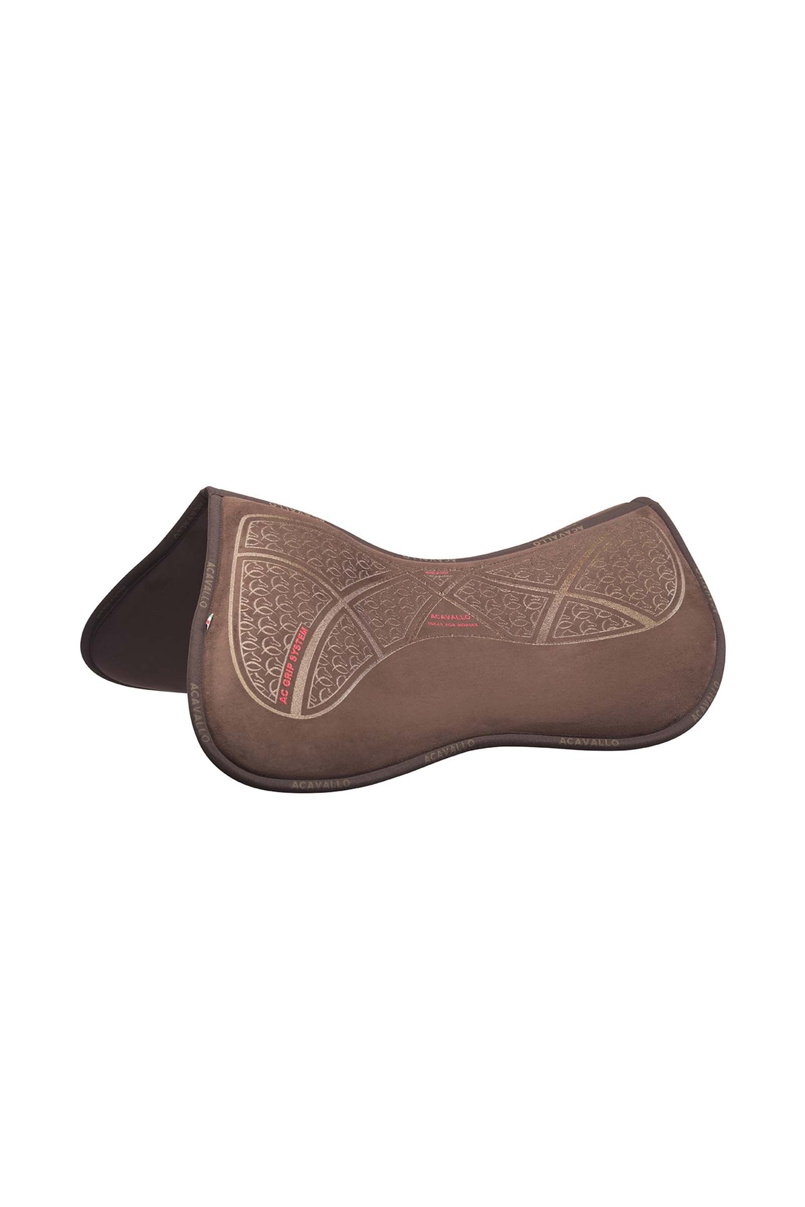 Acavallo AC-Grip System & Memory Foam Half Pad Saddle Pads