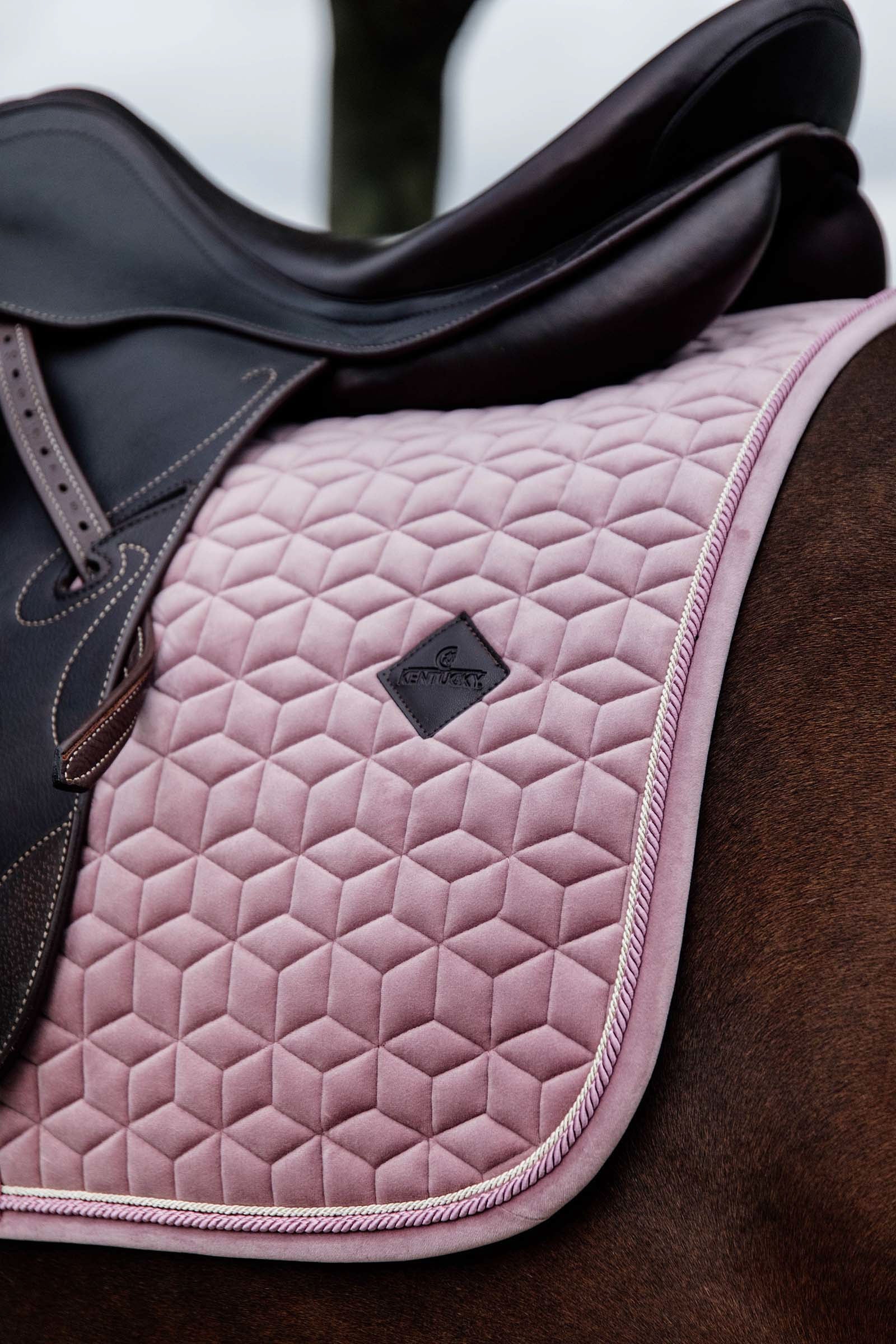 Kentucky Horsewear Velvet Dressage Saddle Pad Saddle Pads