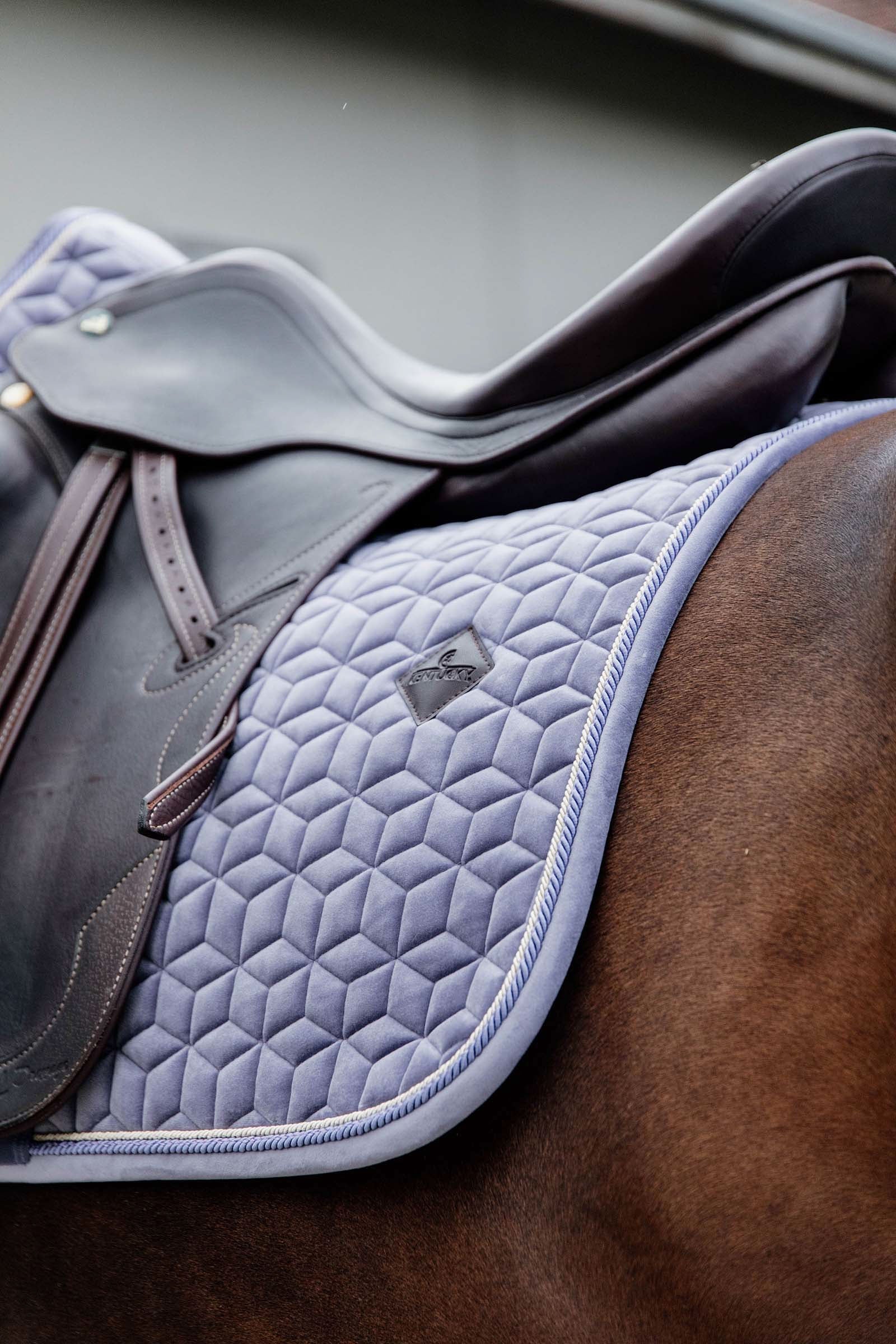 Kentucky Horsewear Velvet Dressage Saddle Pad Saddle Pads