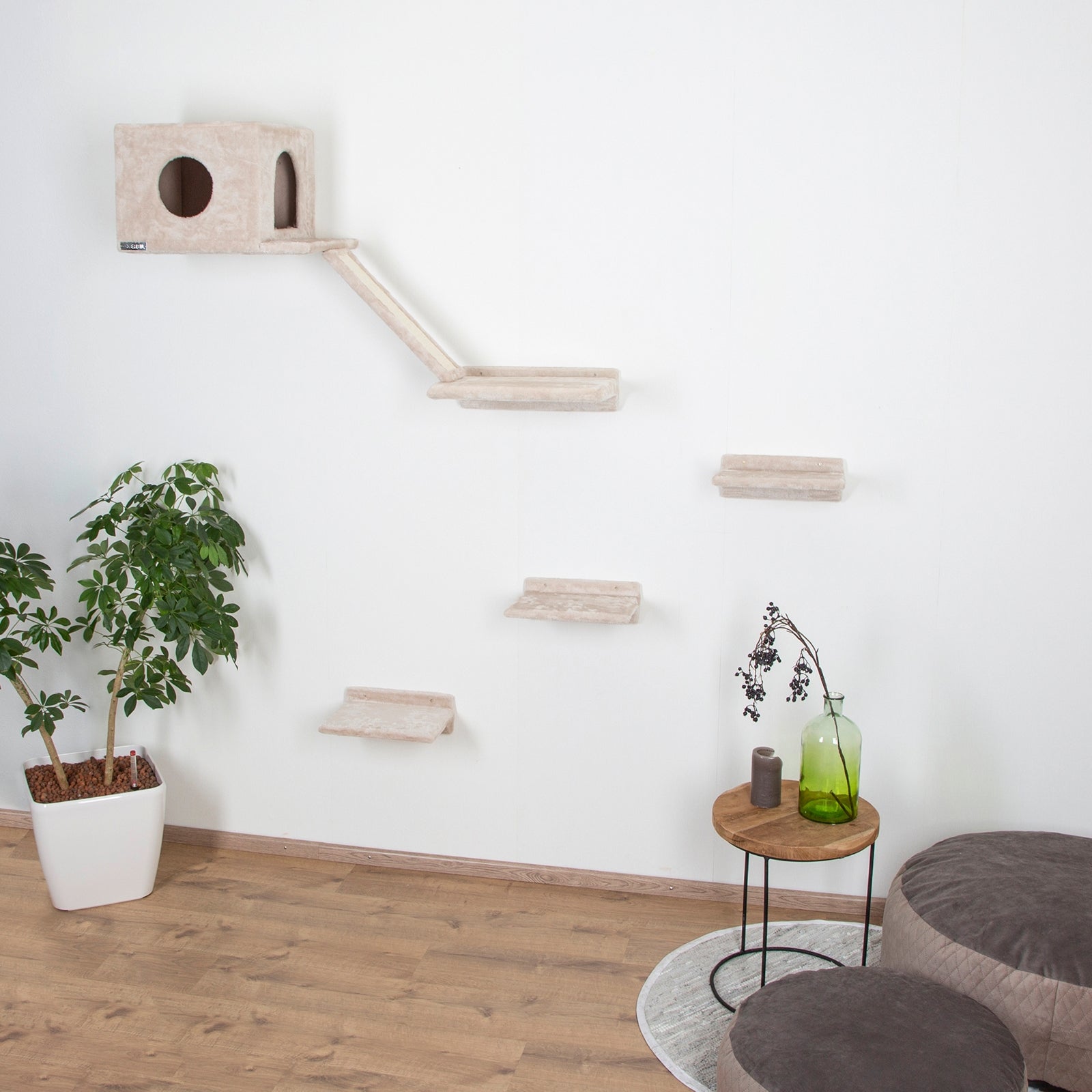Kerbl Climbing Wall For Cats Montblanc (6 pcs) Pets