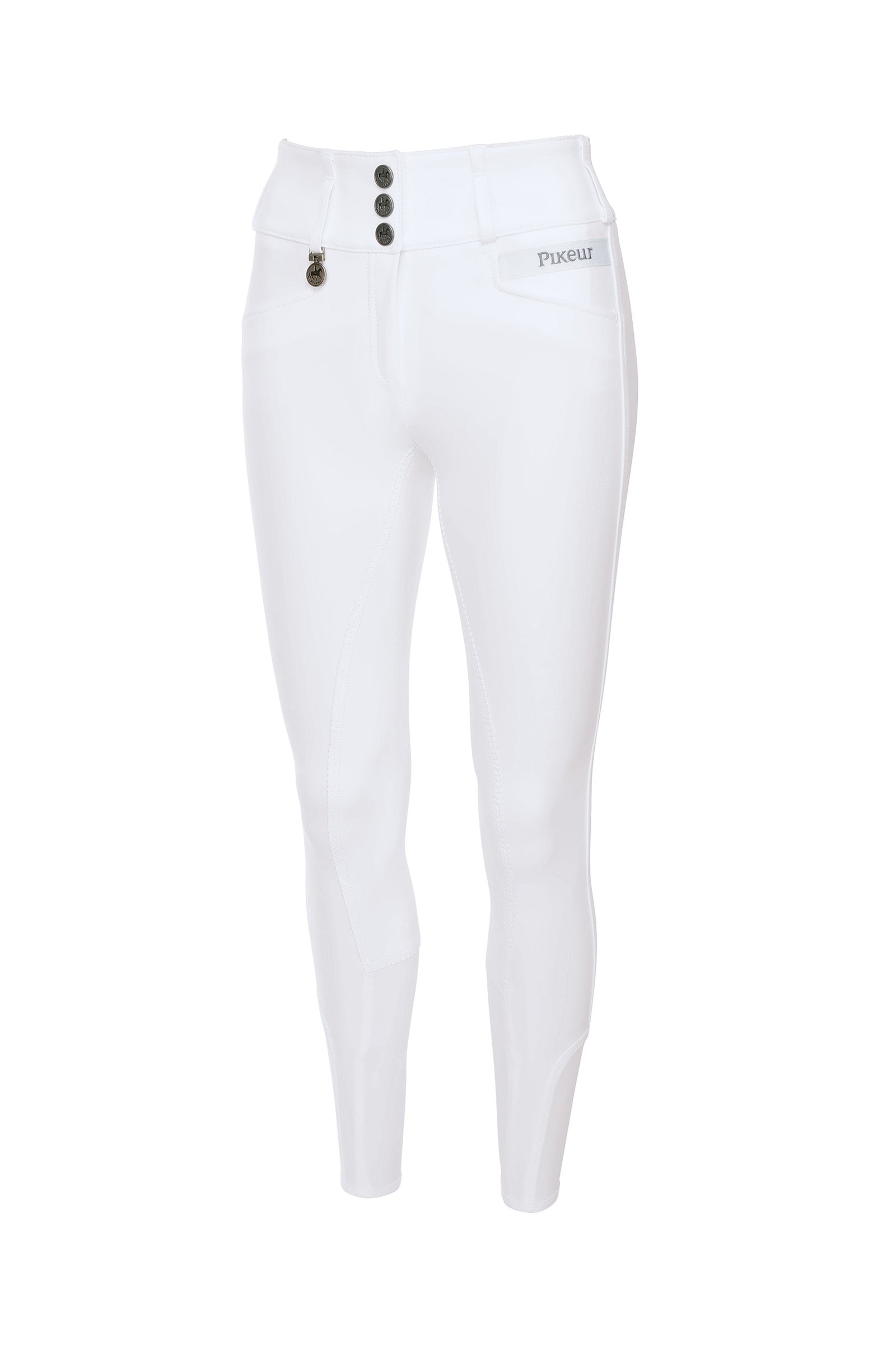 Pikeur Candela II White Full Seat Breeches for Women Womens Breeches