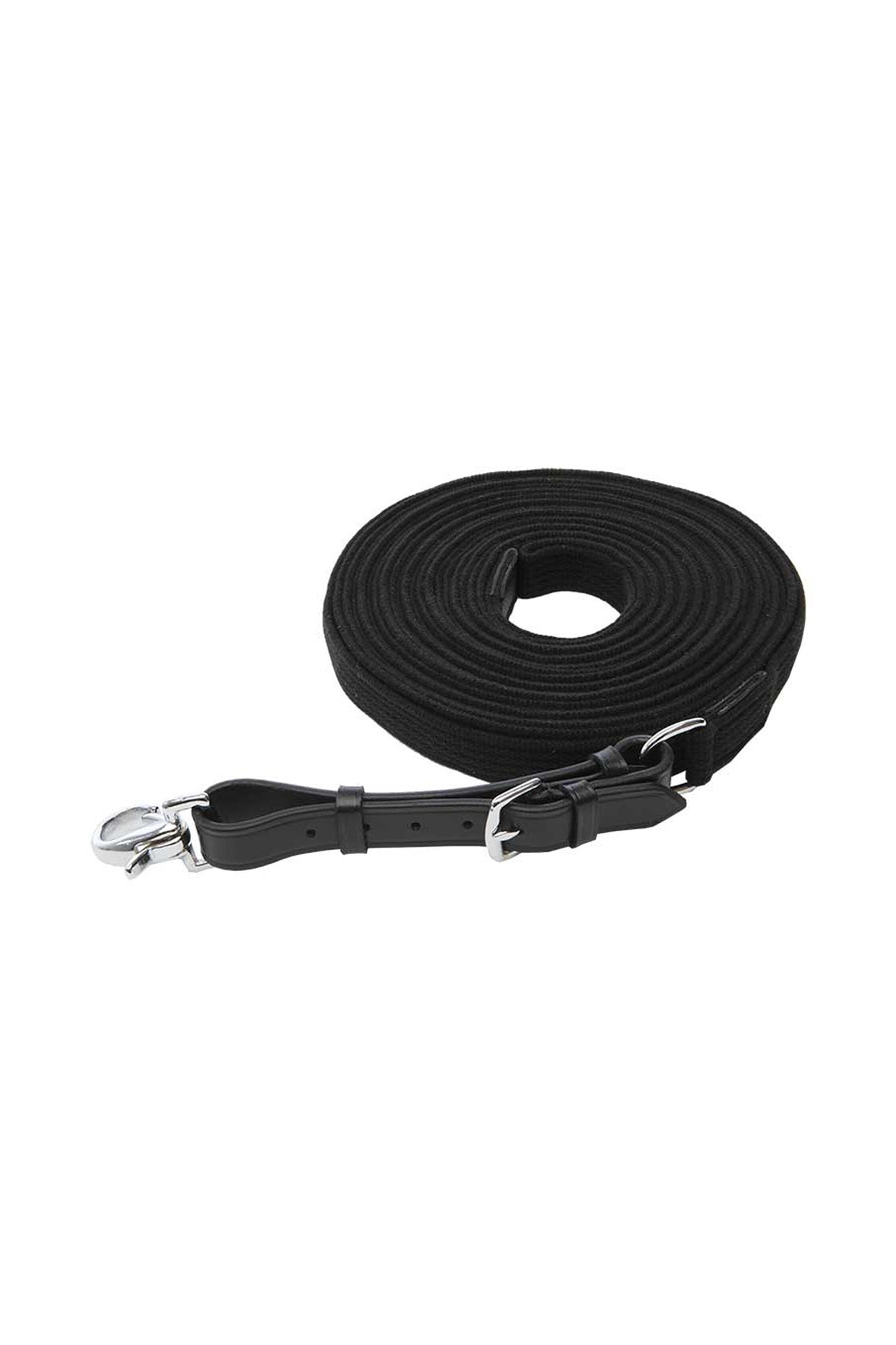 Kavalkade Soft Black Longeerlijn, 9,5 meter Longeren & Longeerhulp