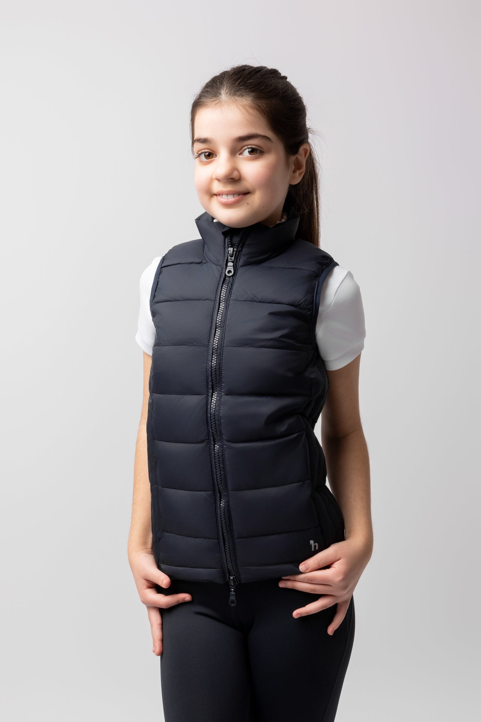 Horze Amber Kids Lightweight Padded Club Riding Vest Kids Apparel