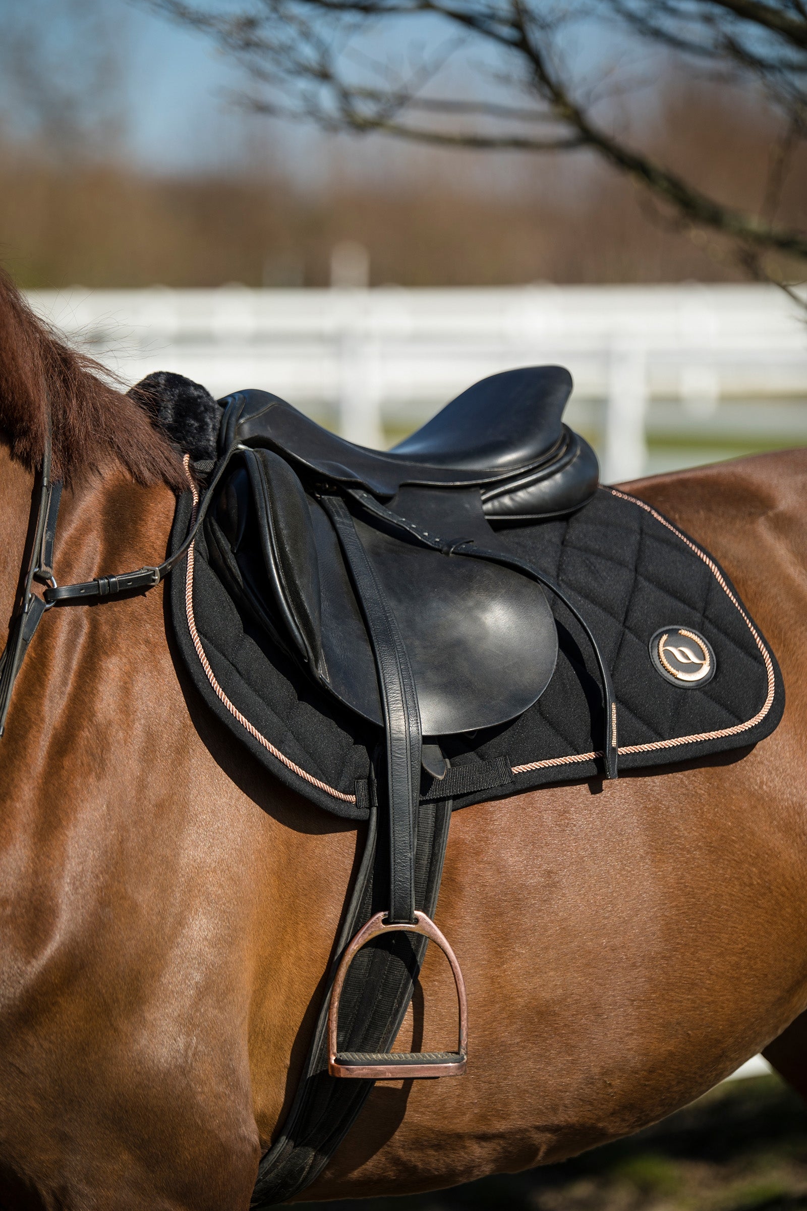 Back on Track Haze Collection Saddle Pad Jumping Saddle Pads