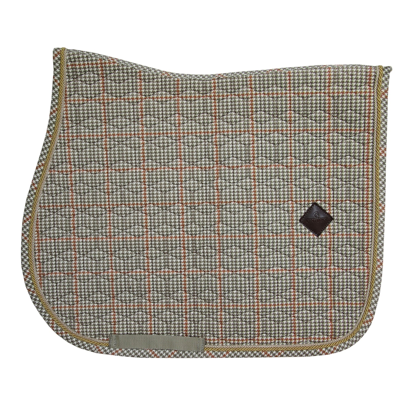 Kentucky Horsewear Zadeldoek Pied-de-Poule, spring Zadeldekjes