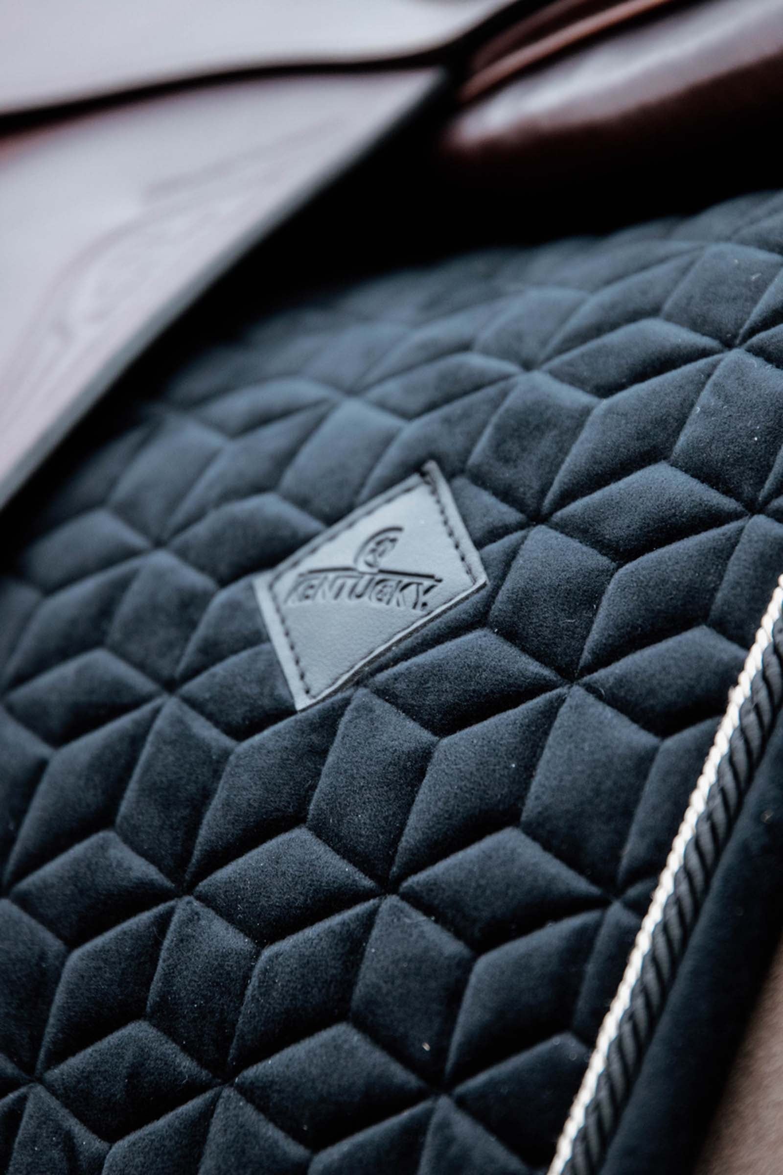 Kentucky Horsewear Velvet Basic Jumping Saddle Pad Saddle Pads