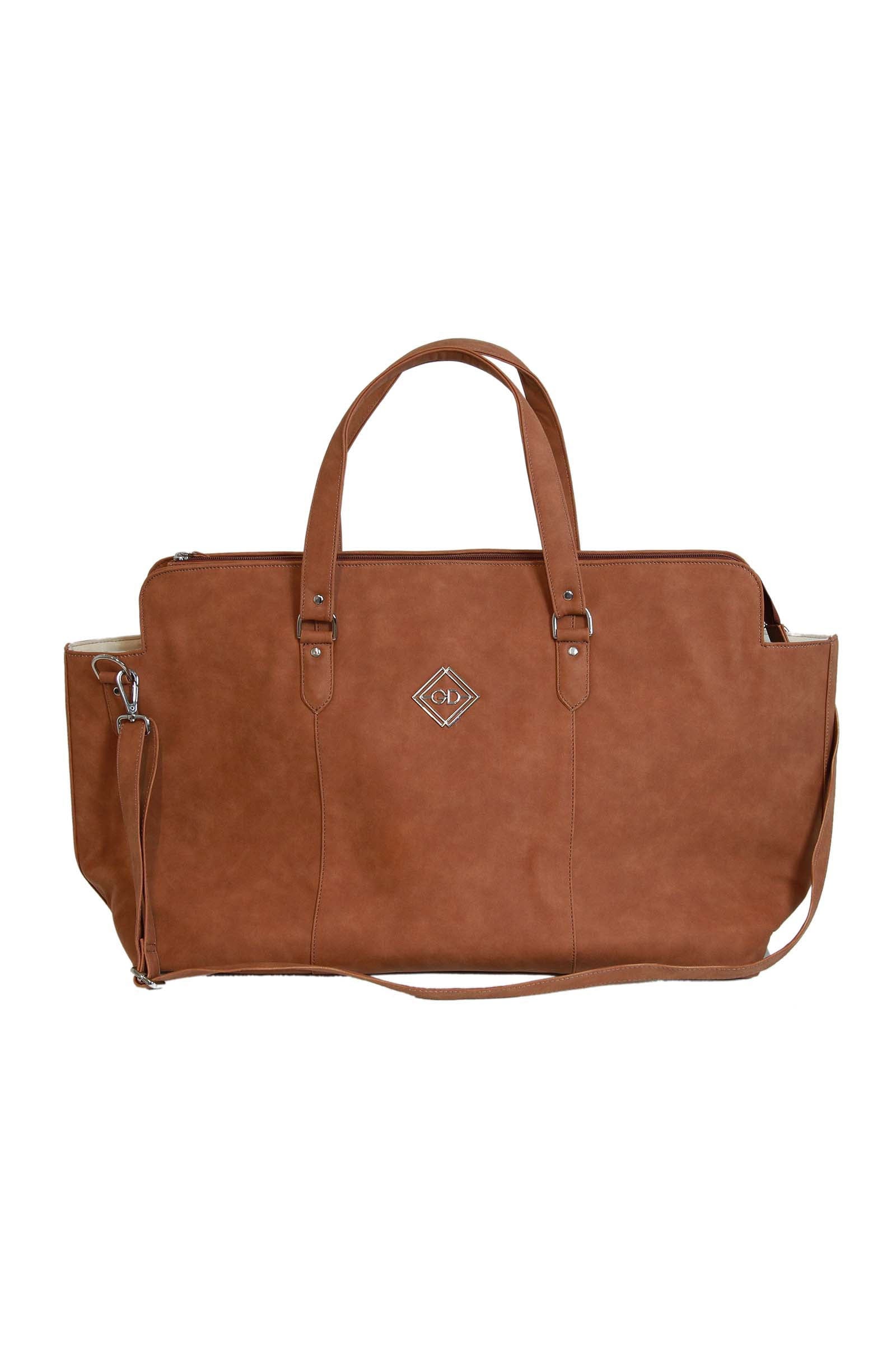 Grooming Deluxe Chestnut Travel Bag Accessories