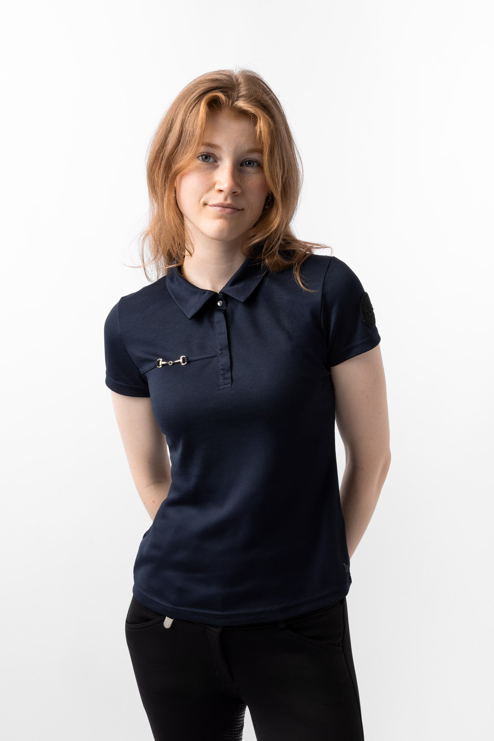Horze Denise Functioneel Poloshirt, korte mouwen, dames Dames paardrijkleding