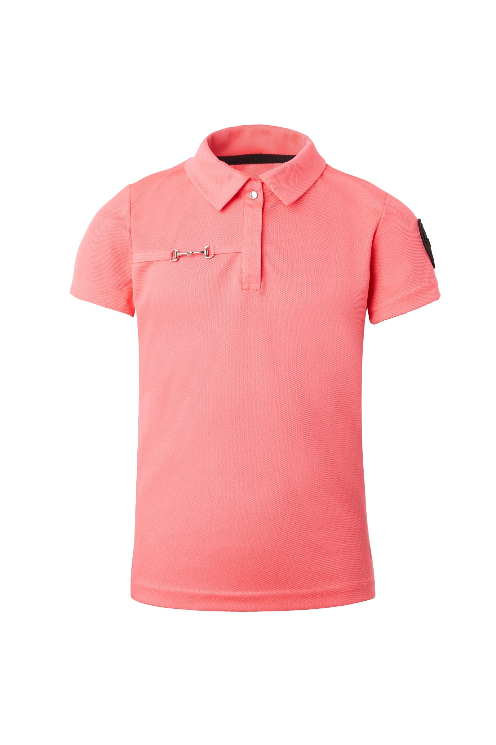 Horze Young Rider Denise Functional Short Sleeve Polo Shirt Kids Apparel