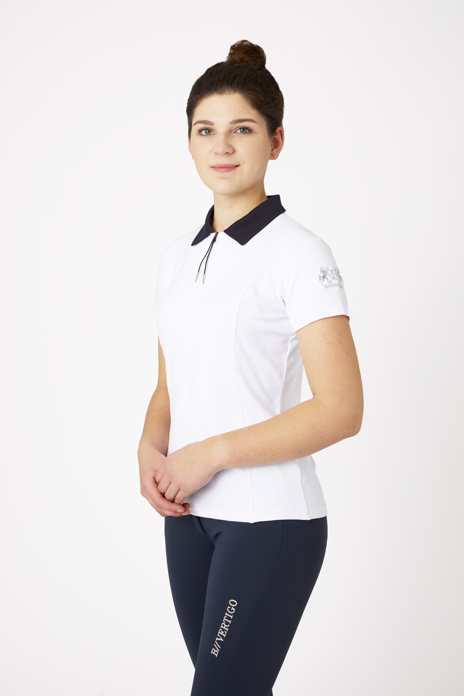 B Vertigo Claudine Poloshirt, korte mouwen, dames Dames paardrijkleding