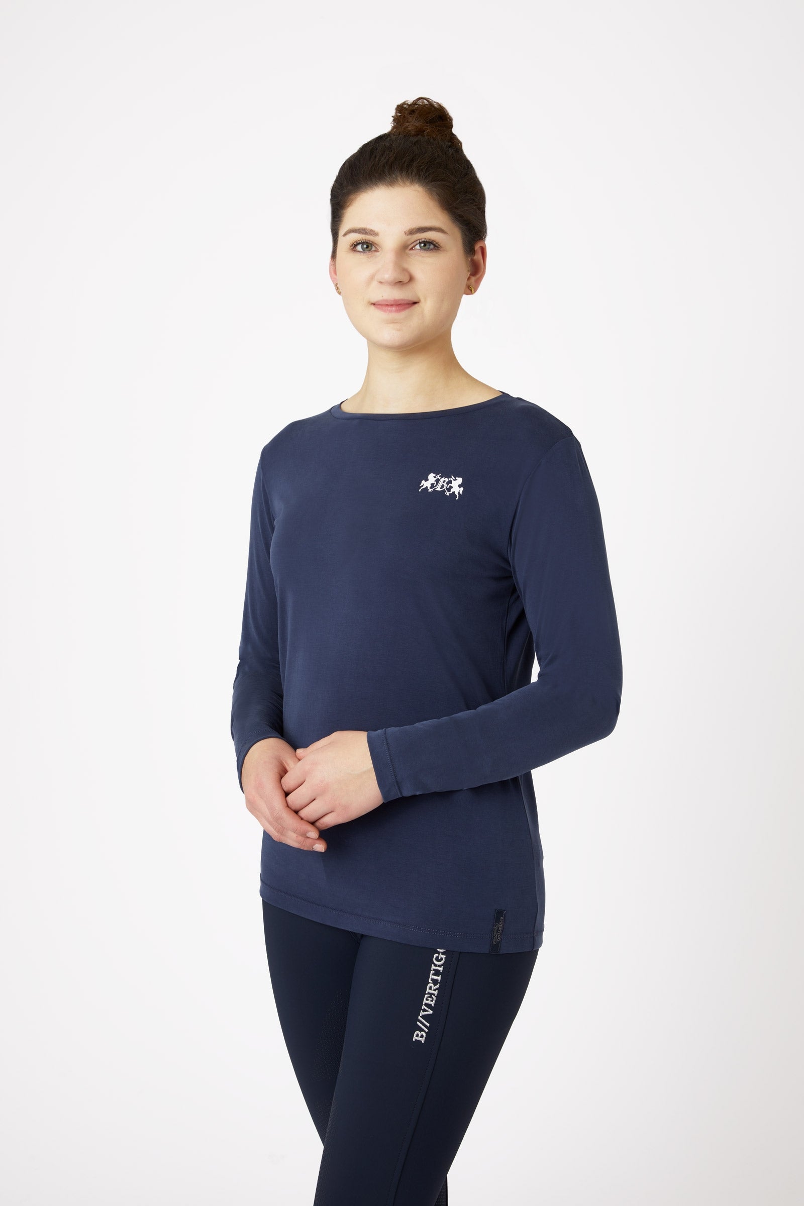 B Vertigo Daniele Longsleeve T-shirt, dames Dames paardrijkleding