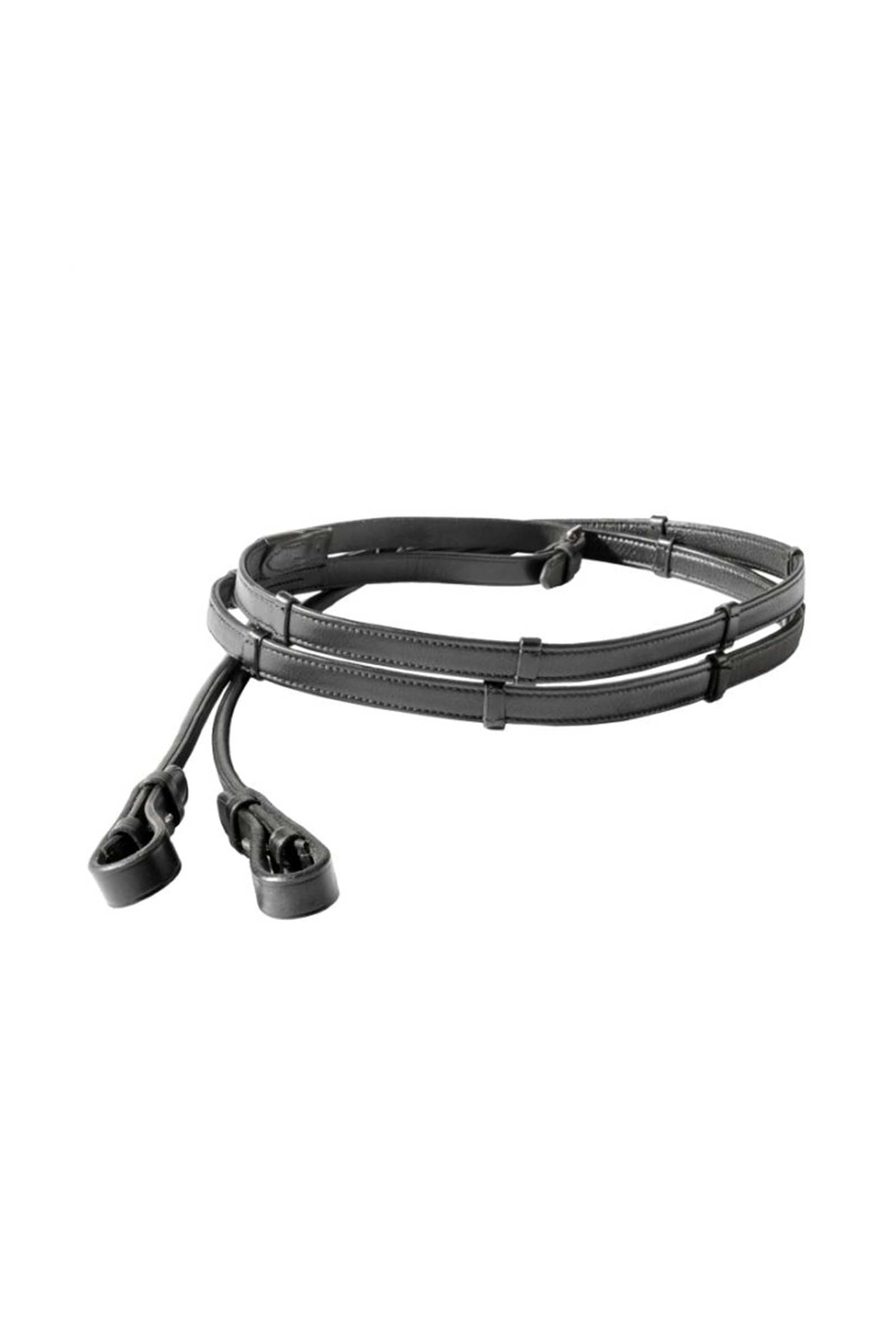 Kavalkade Florina Soft Leather Reins Round Stitched, 5 Stops, 16 mm Bridles & Reins