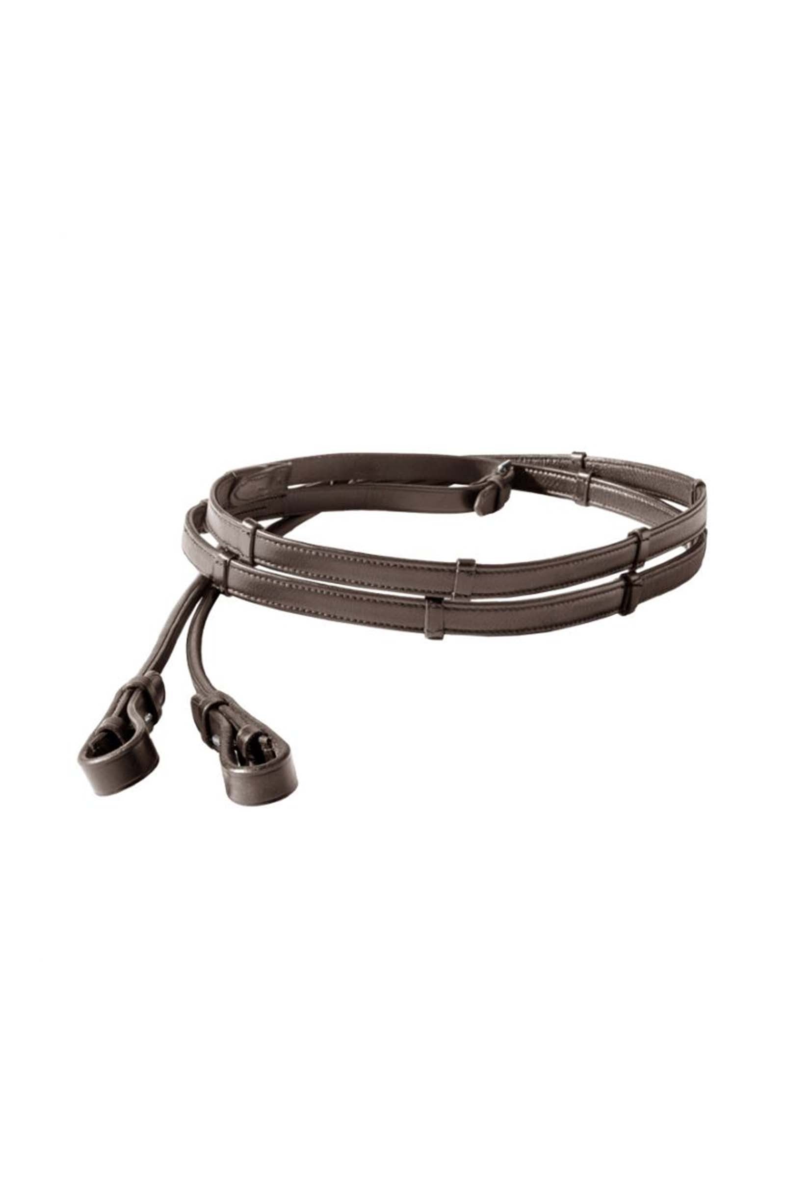 Kavalkade Florina Zacht Leren Teugels Rond Gestikt Hoofdstellen & Teugels