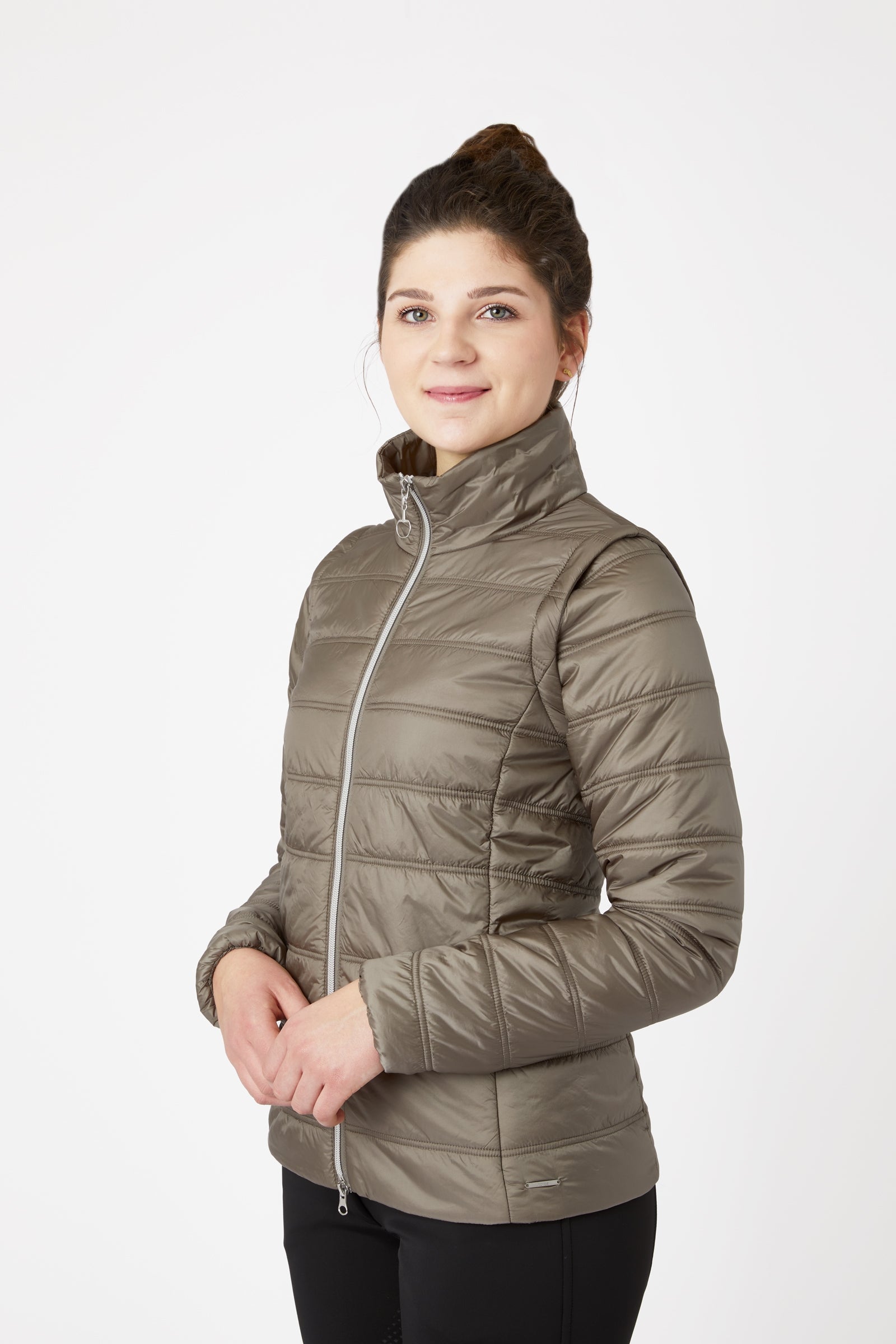 Horze Natalie Women's Riding Jacket with Removable Sleeves Women’s Riding Clothing