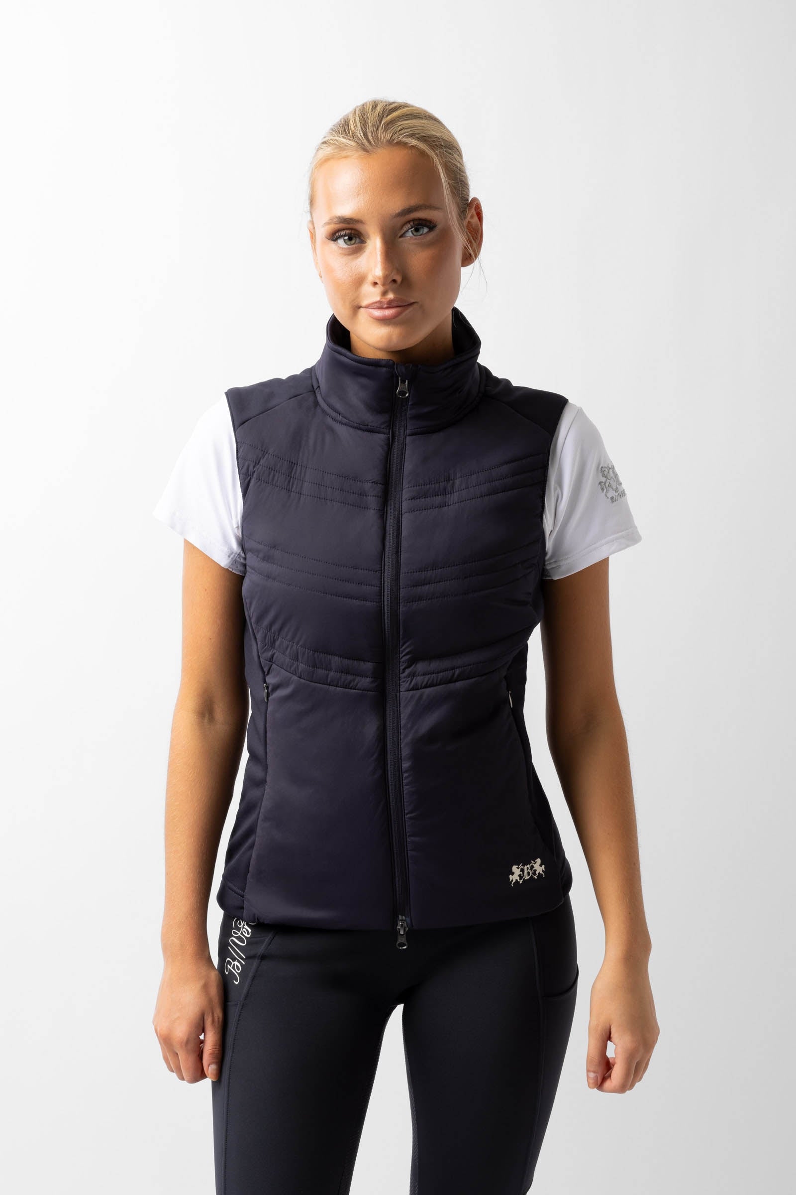 B Vertigo Isabelle Gevoerde Bodywarmer, dames Dames paardrijkleding