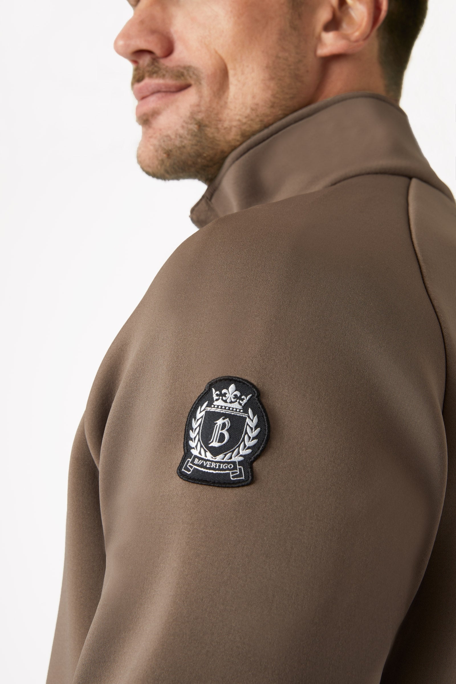 B Vertigo Nicolas Men's Functional Sweatshirt with Zipper Pockets Mens Riding Clothing