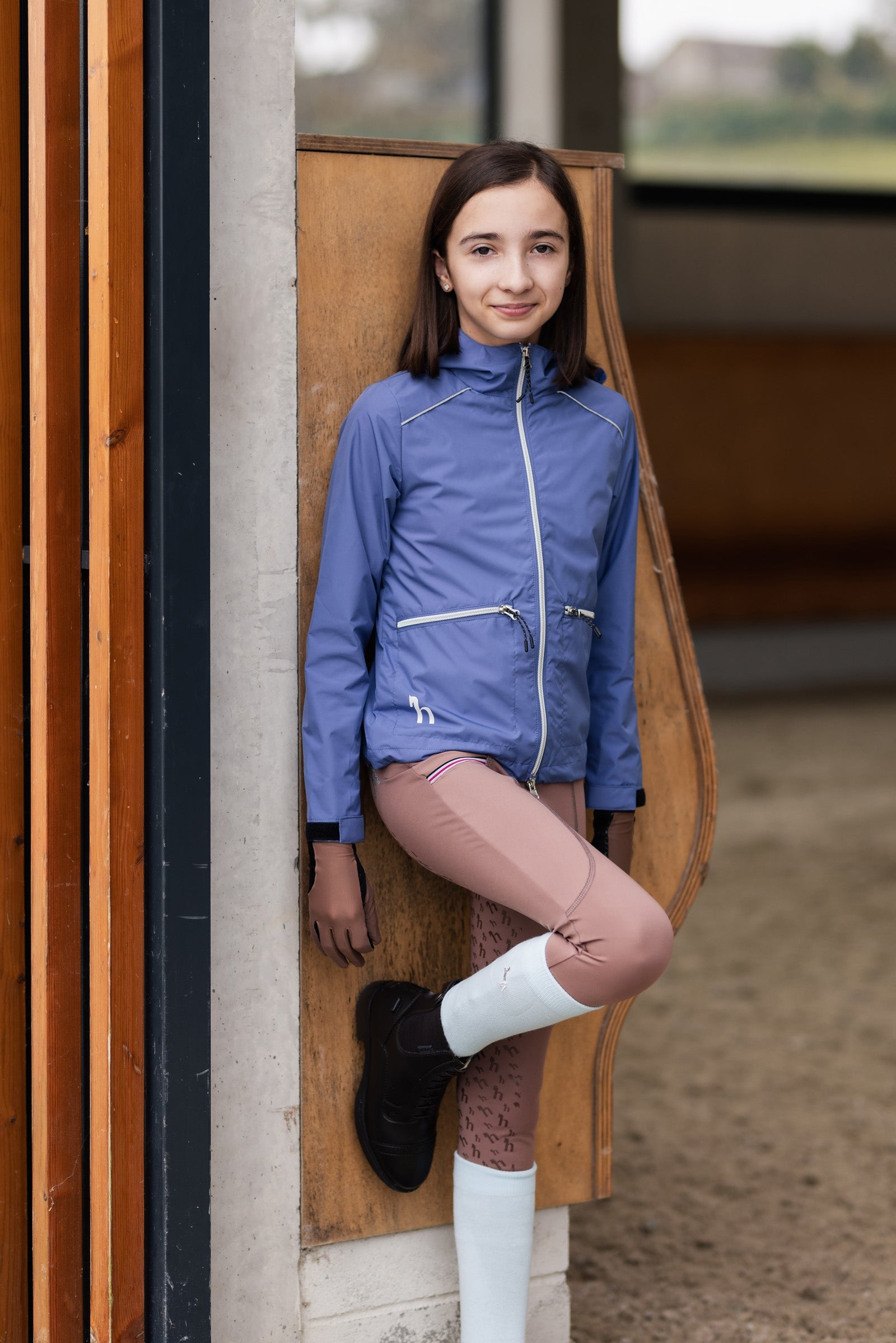 Horze Yona Kids' Lined Riding Jacket Kids Apparel