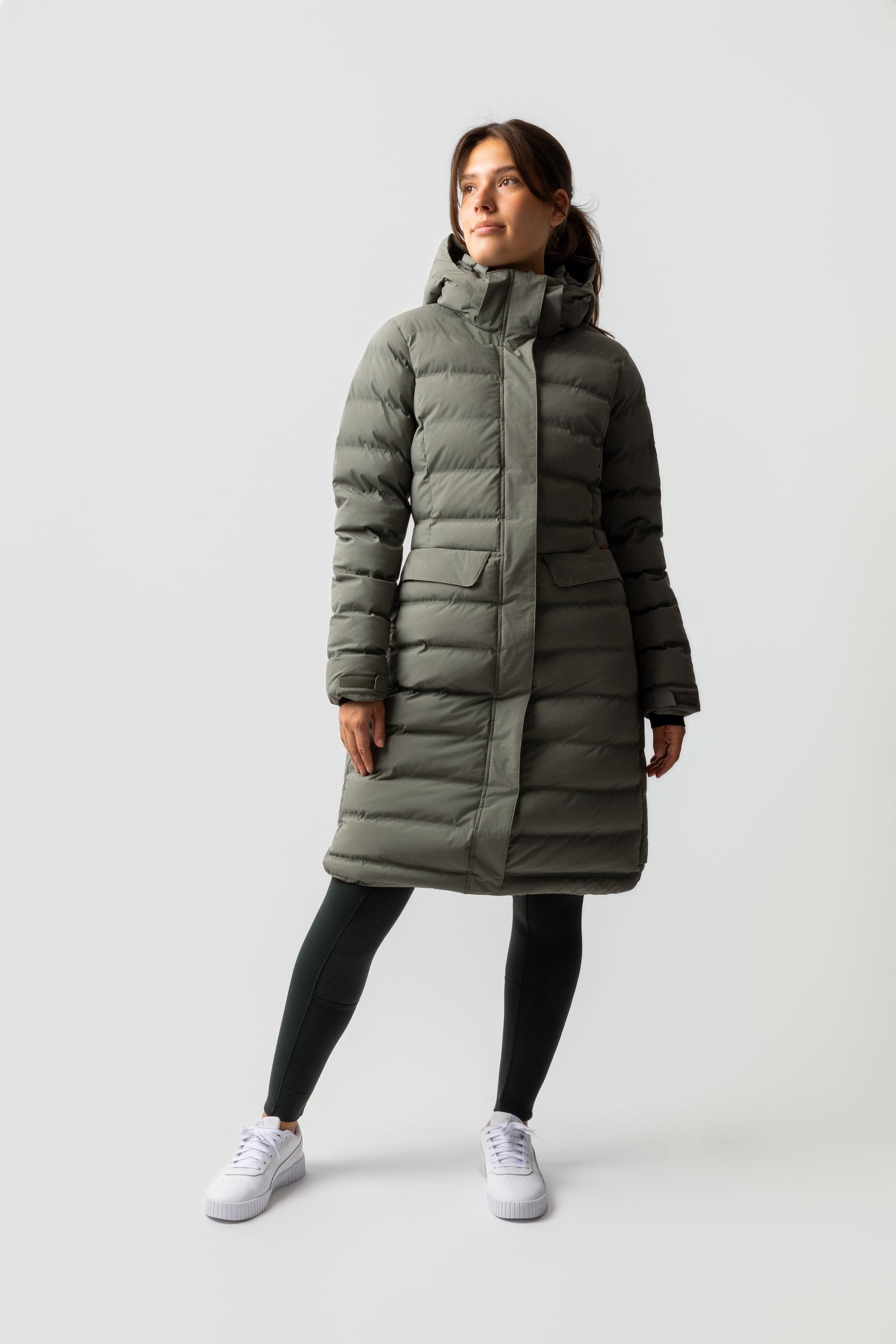 B Vertigo Celeste Waterdichte Parka, dames Dames paardrijkleding