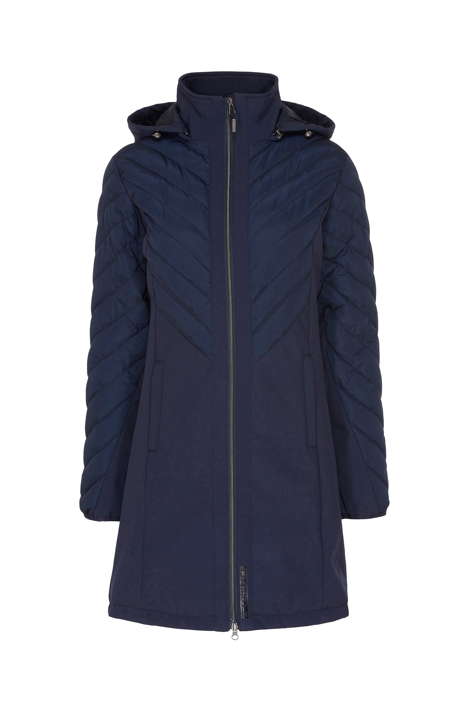Equipage Gaia lange winterjas, dames Dames paardrijkleding
